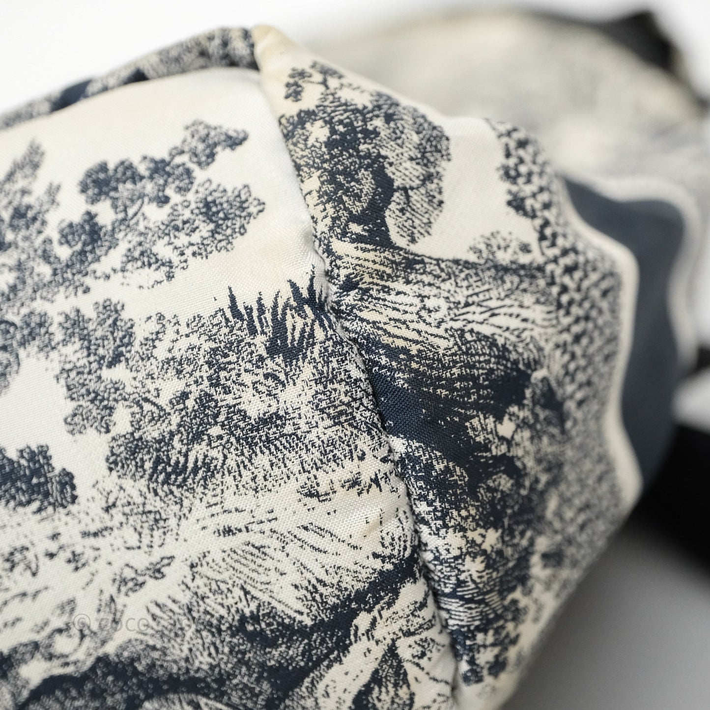 Christian Dior Toile De Jouy Diortravel Backpack White/ Blue Nylon