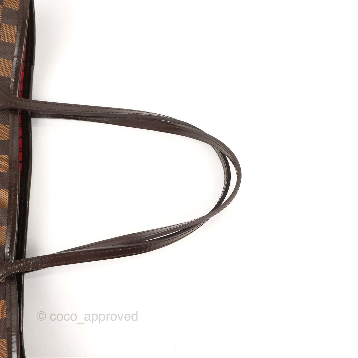 Louis Vuitton Neverfull MM Tote Bag Damier Ebene Canvas