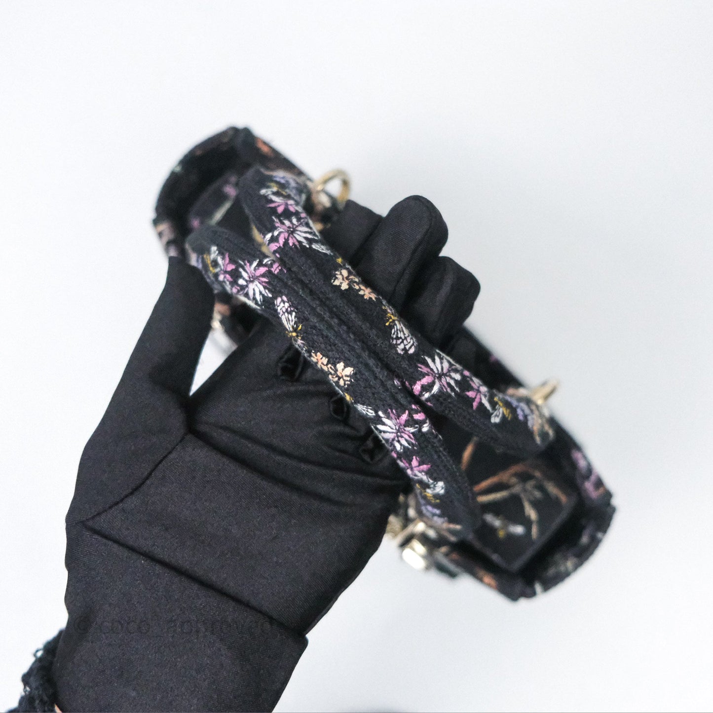 Christian Dior Medium Lady D-Lite Bag Embroidered Herbarium