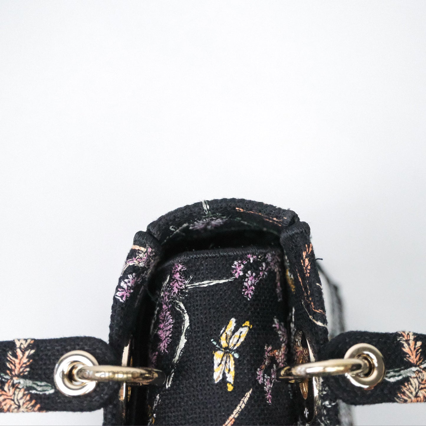 Christian Dior Medium Lady D-Lite Bag Embroidered Herbarium