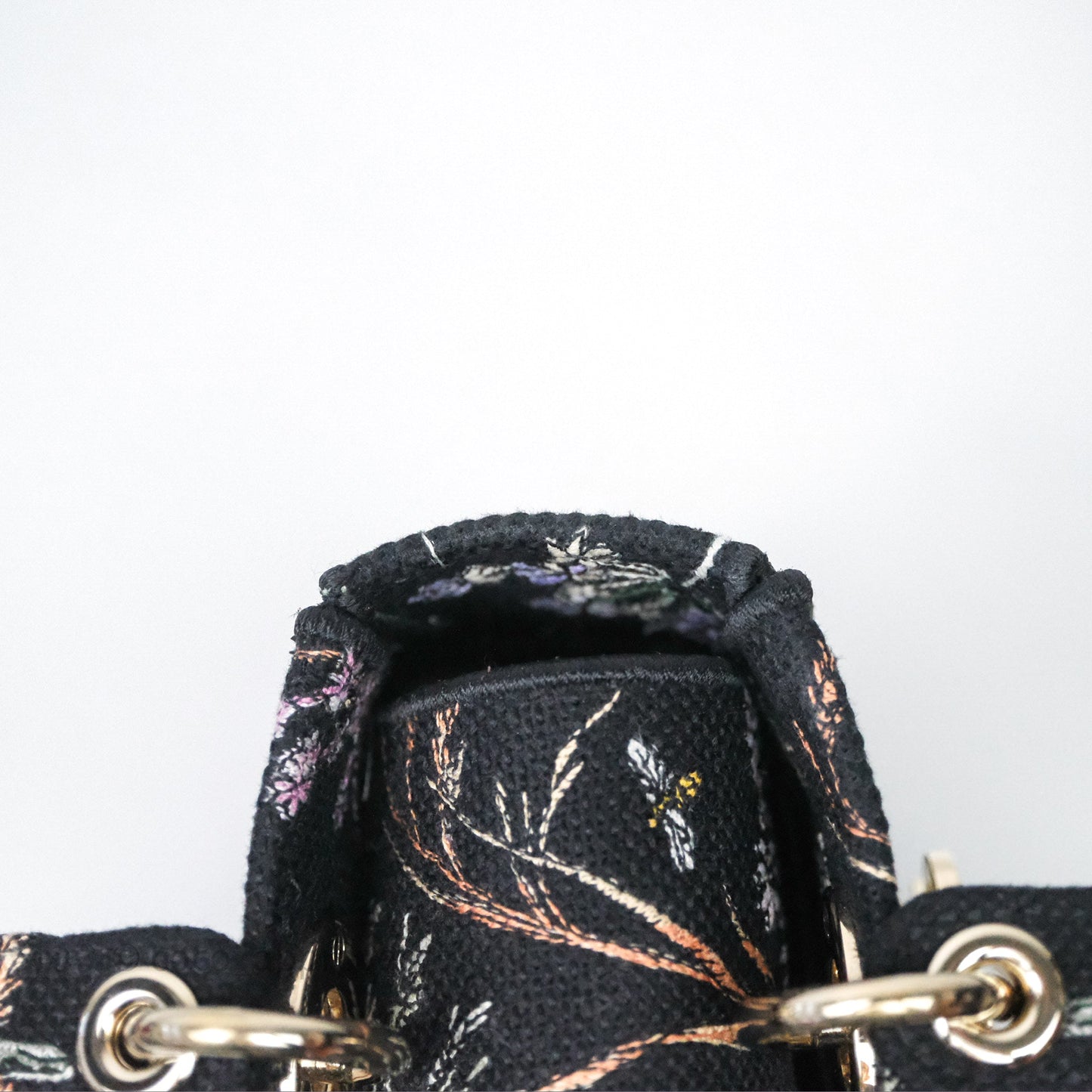 Christian Dior Medium Lady D-Lite Bag Embroidered Herbarium