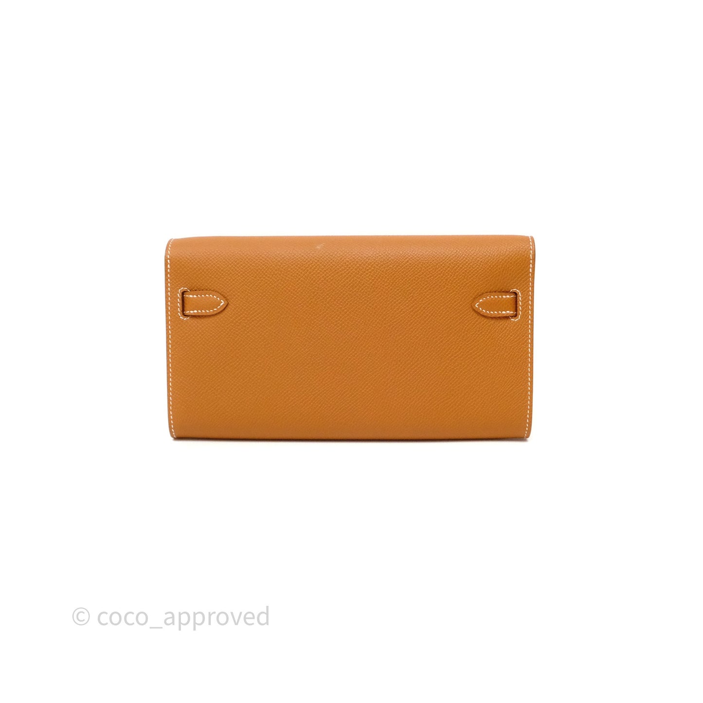 Hermès Kelly To Go Wallet Gold 37 Epsom Gold Hardware