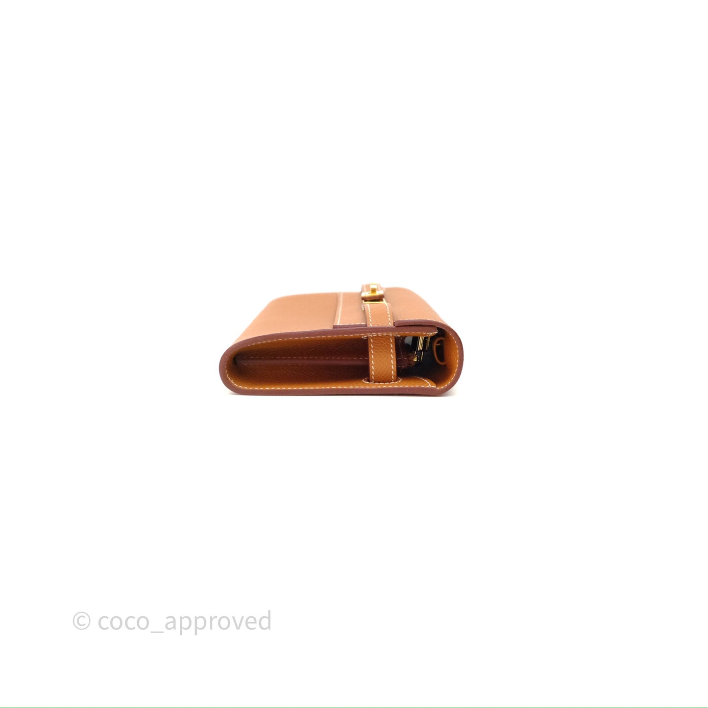 Hermès Kelly To Go Wallet Gold 37 Epsom Gold Hardware