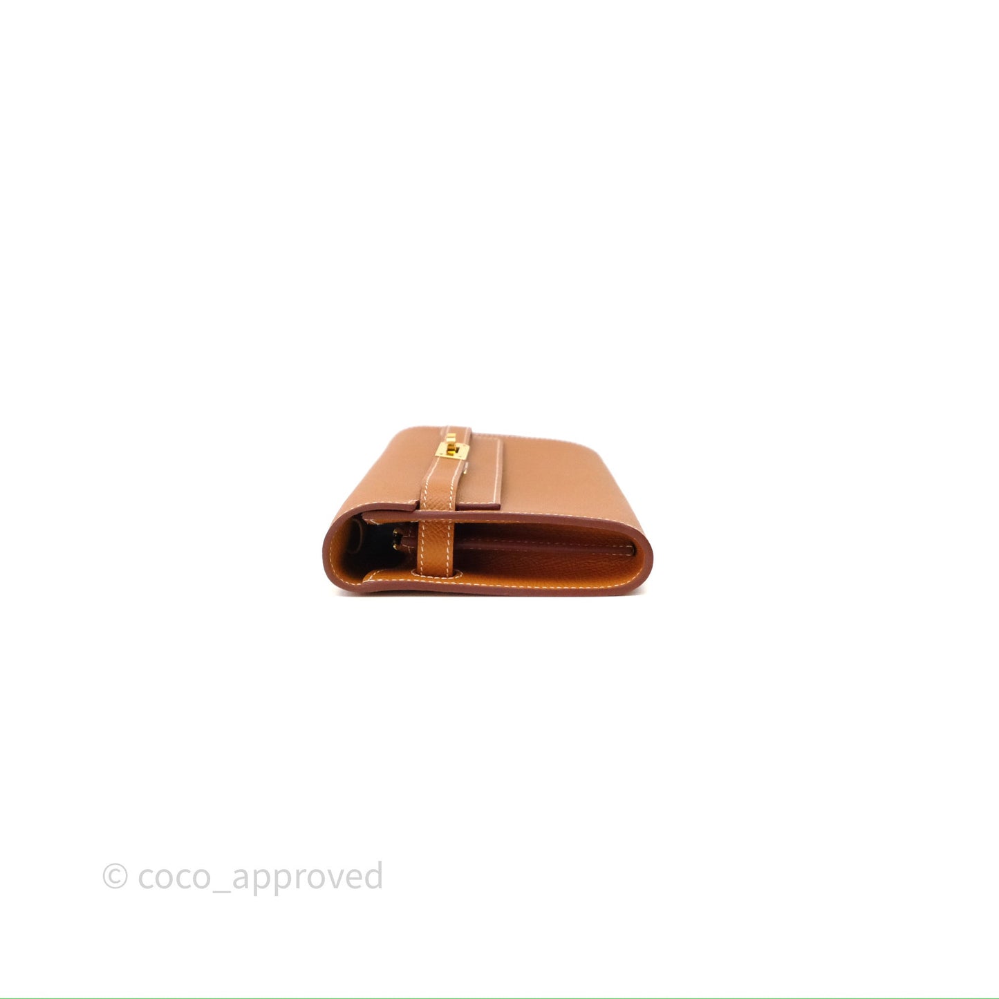Hermès Kelly To Go Wallet Gold 37 Epsom Gold Hardware