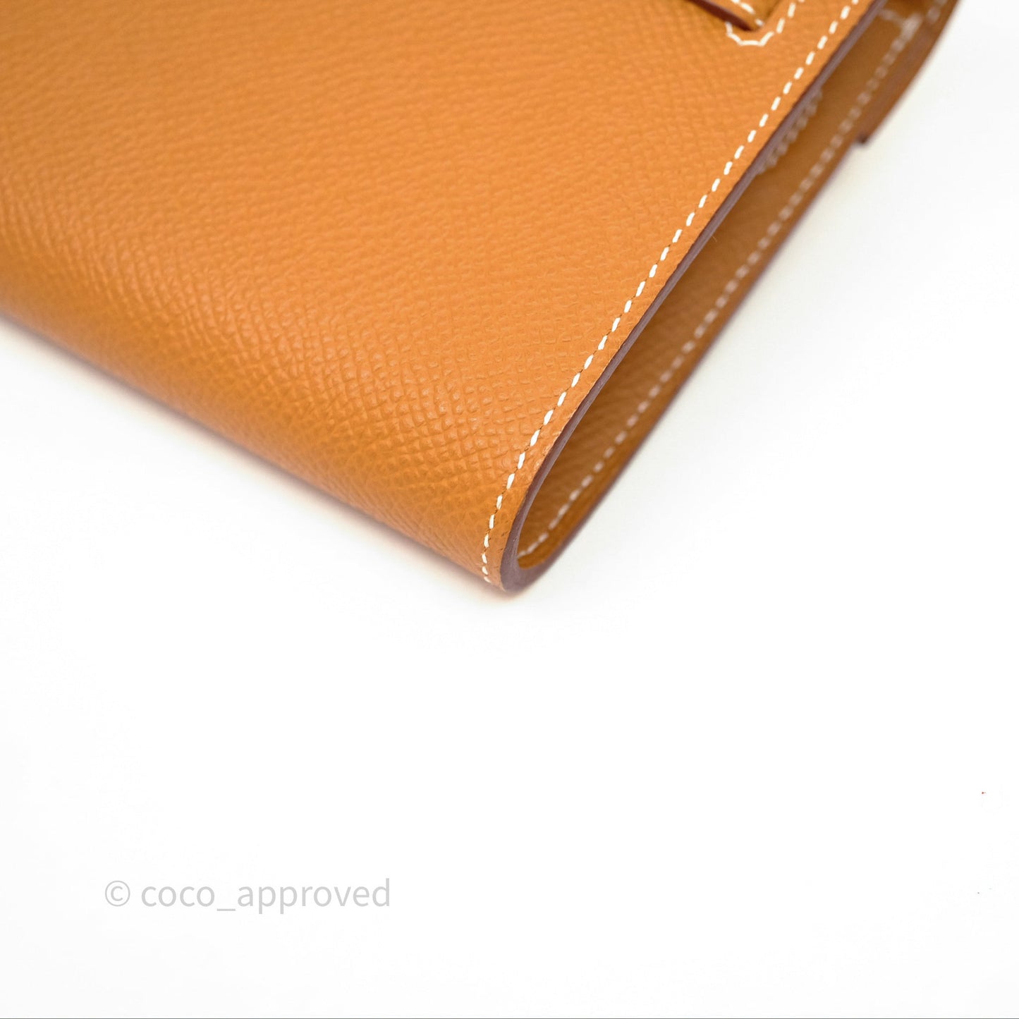 Hermès Kelly To Go Wallet Gold 37 Epsom Gold Hardware