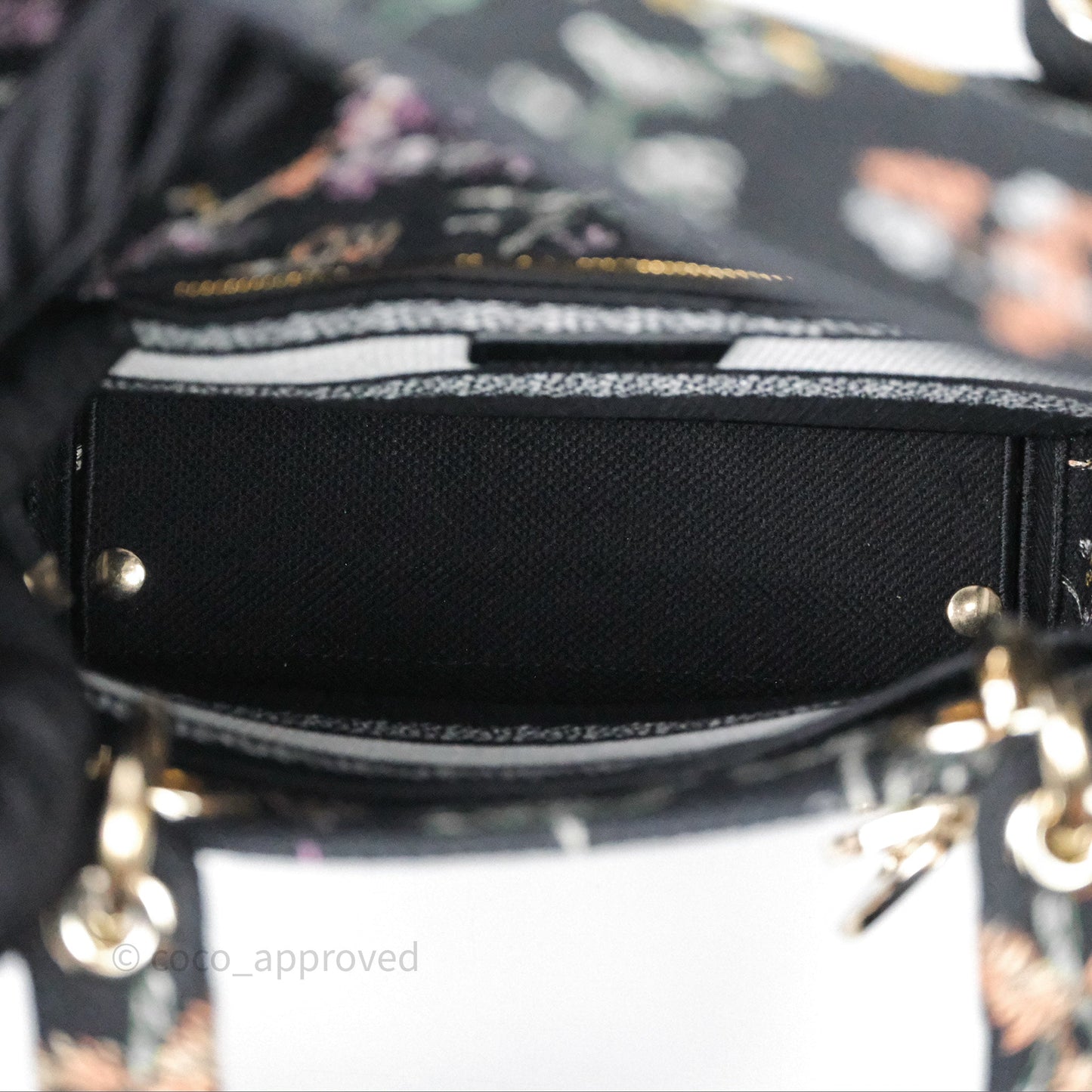 Christian Dior Medium Lady D-Lite Bag Embroidered Herbarium