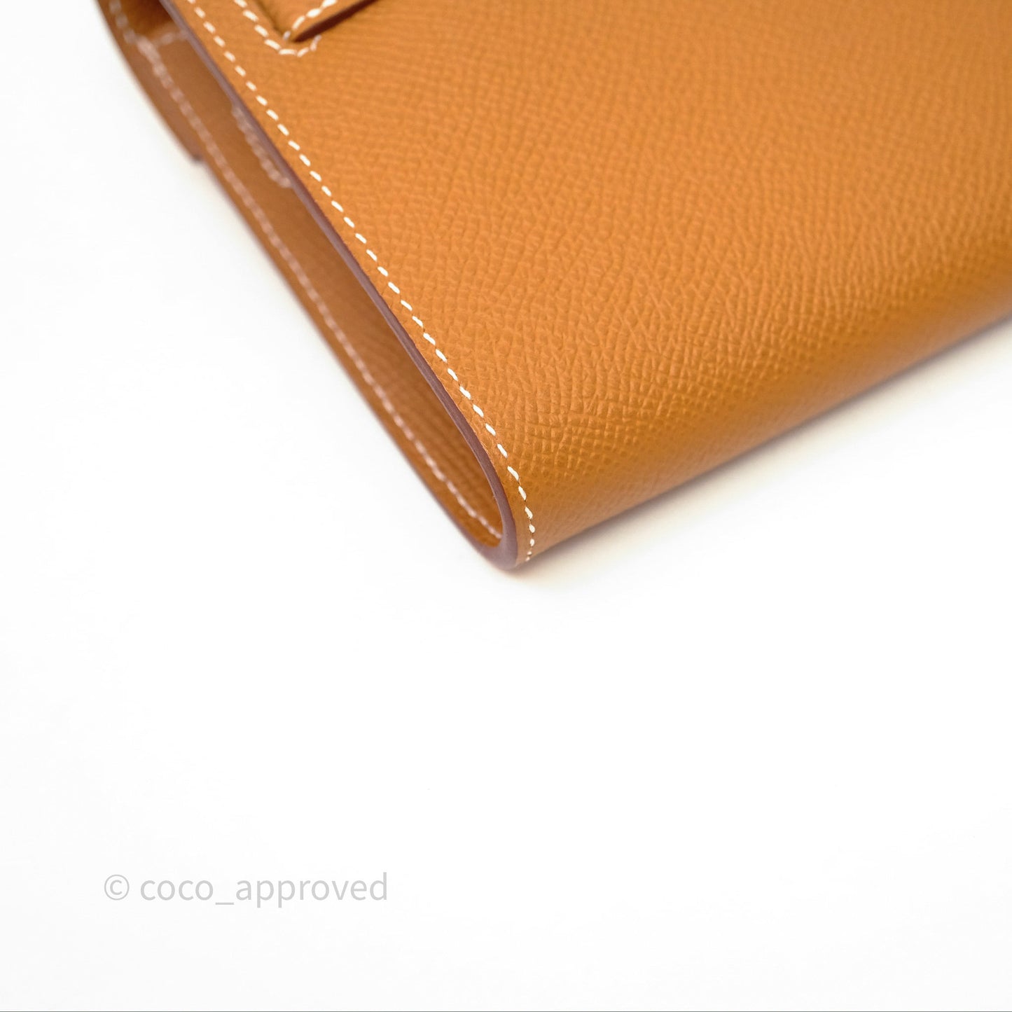 Hermès Kelly To Go Wallet Gold 37 Epsom Gold Hardware