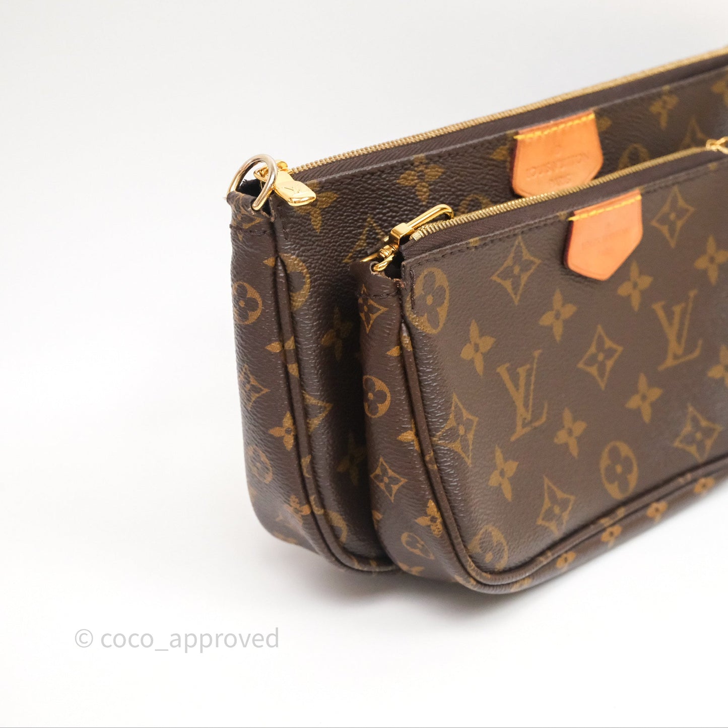 Louis Vuitton Multi Pochette Accessories Pink Monogram Canvas