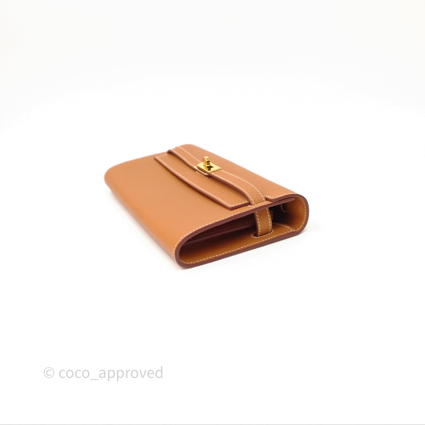 Hermès Kelly To Go Wallet Gold 37 Epsom Gold Hardware