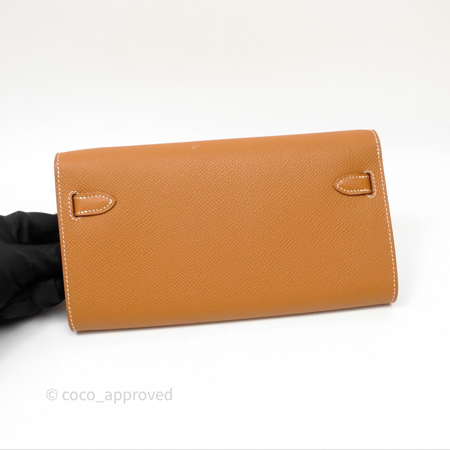 Hermès Kelly To Go Wallet Gold 37 Epsom Gold Hardware