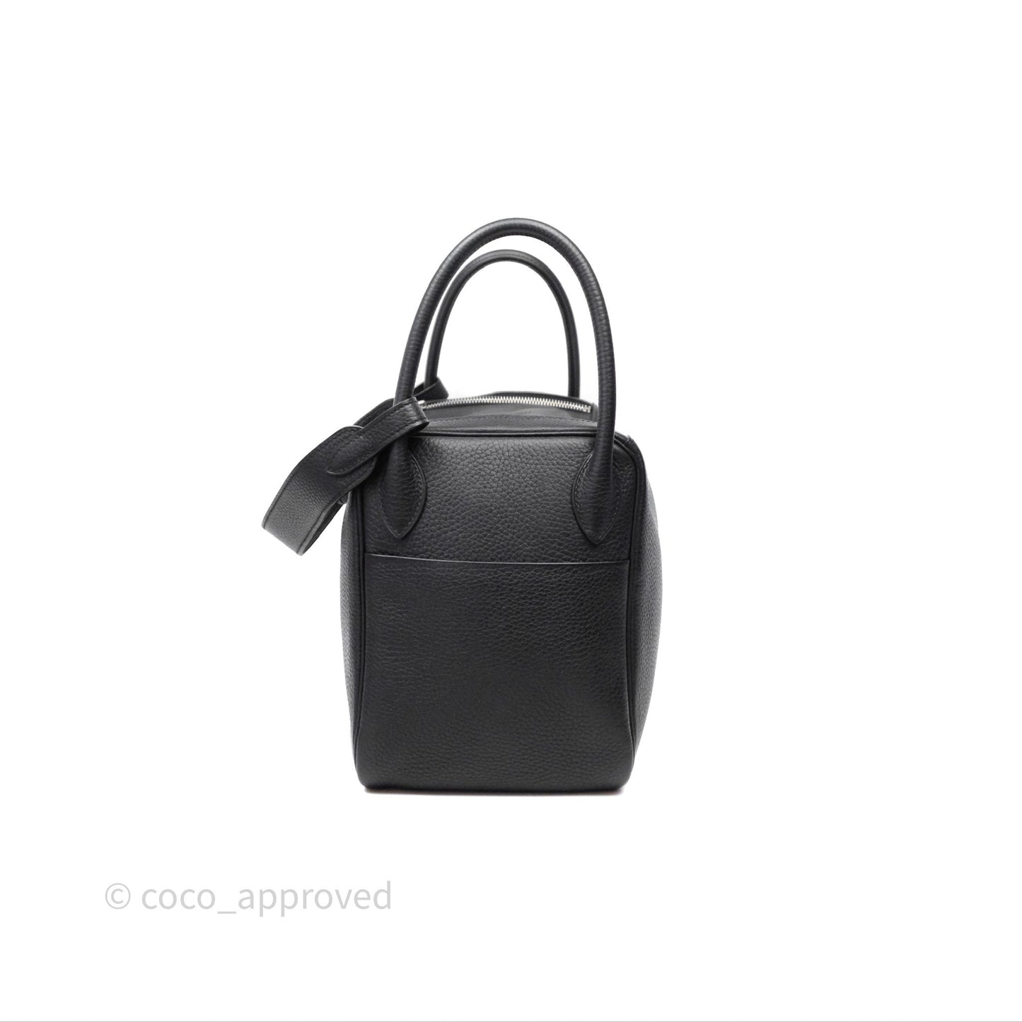 Hermès Lindy 30 Black Noir 89 Clemence Palladium Hardware