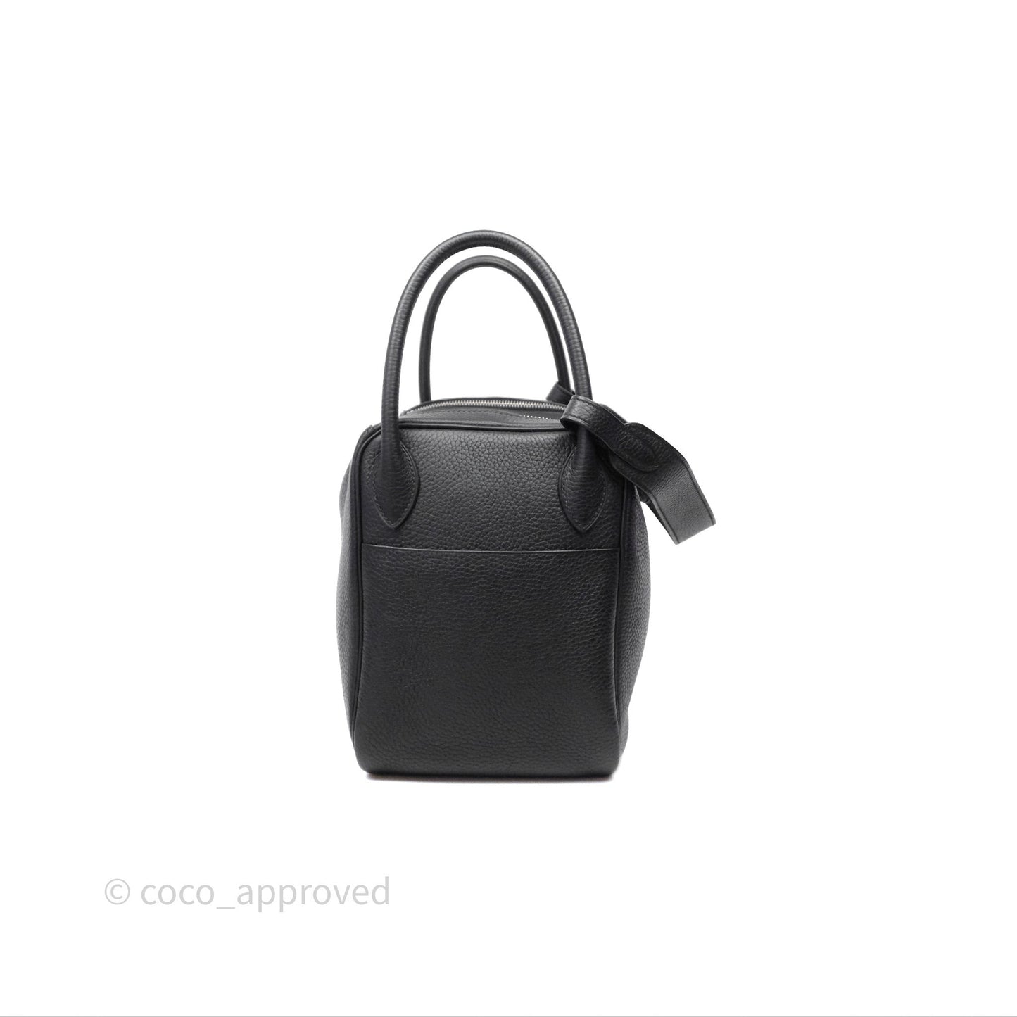 Hermès Lindy 30 Black Noir 89 Clemence Palladium Hardware