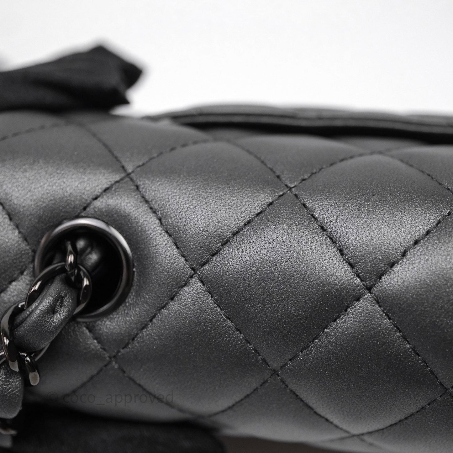 Chanel Quilted Mini Rectangular So Black Lambskin