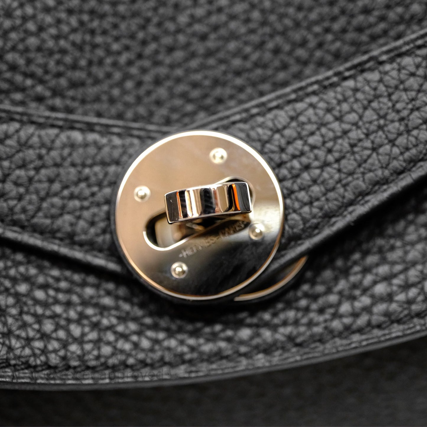 Hermès Lindy 30 Black Noir 89 Clemence Palladium Hardware