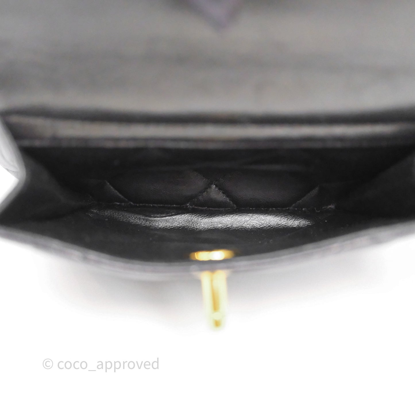 Chanel Vintage CC Duma Backpack Black Lambskin 24K Gold Hardware