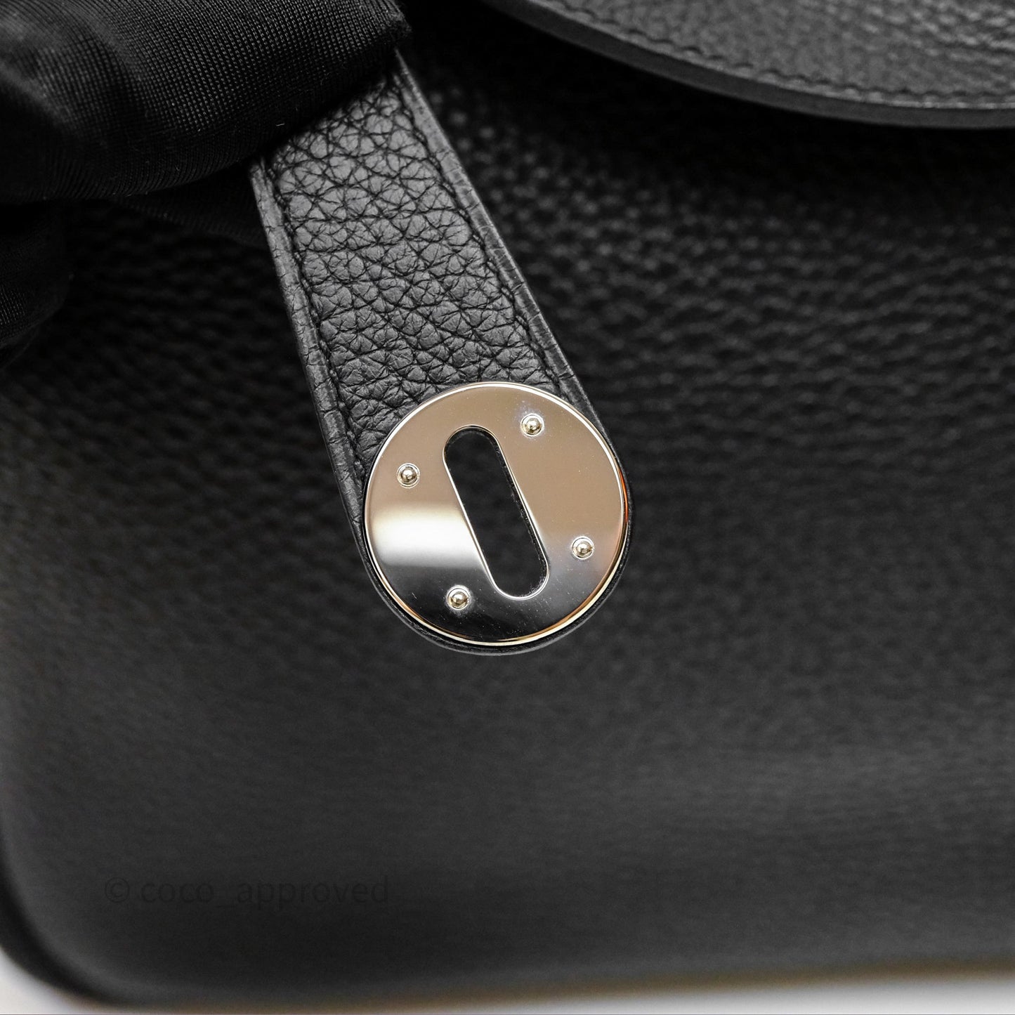 Hermès Lindy 30 Black Noir 89 Clemence Palladium Hardware