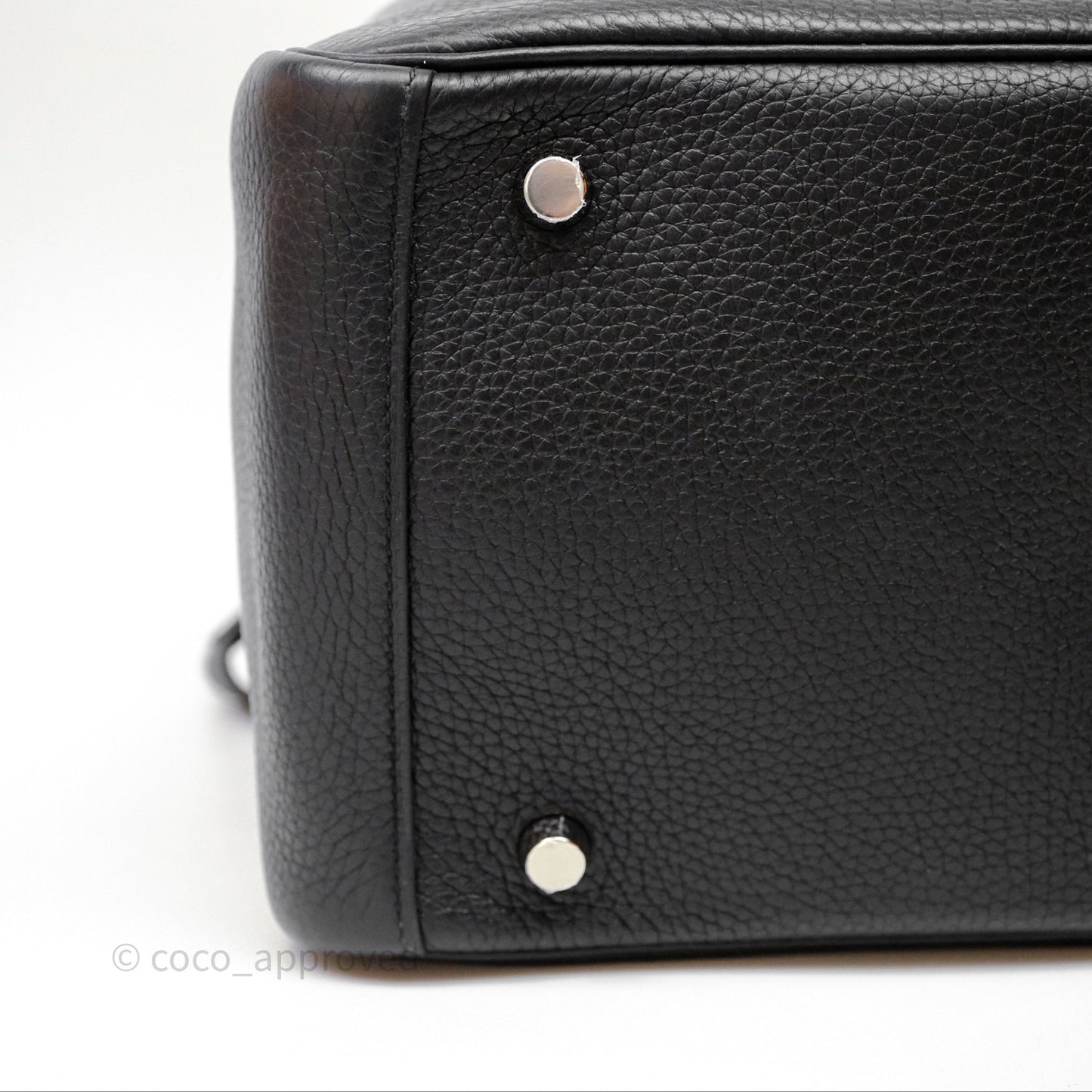 Hermès Lindy 30 Black Noir 89 Clemence Palladium Hardware