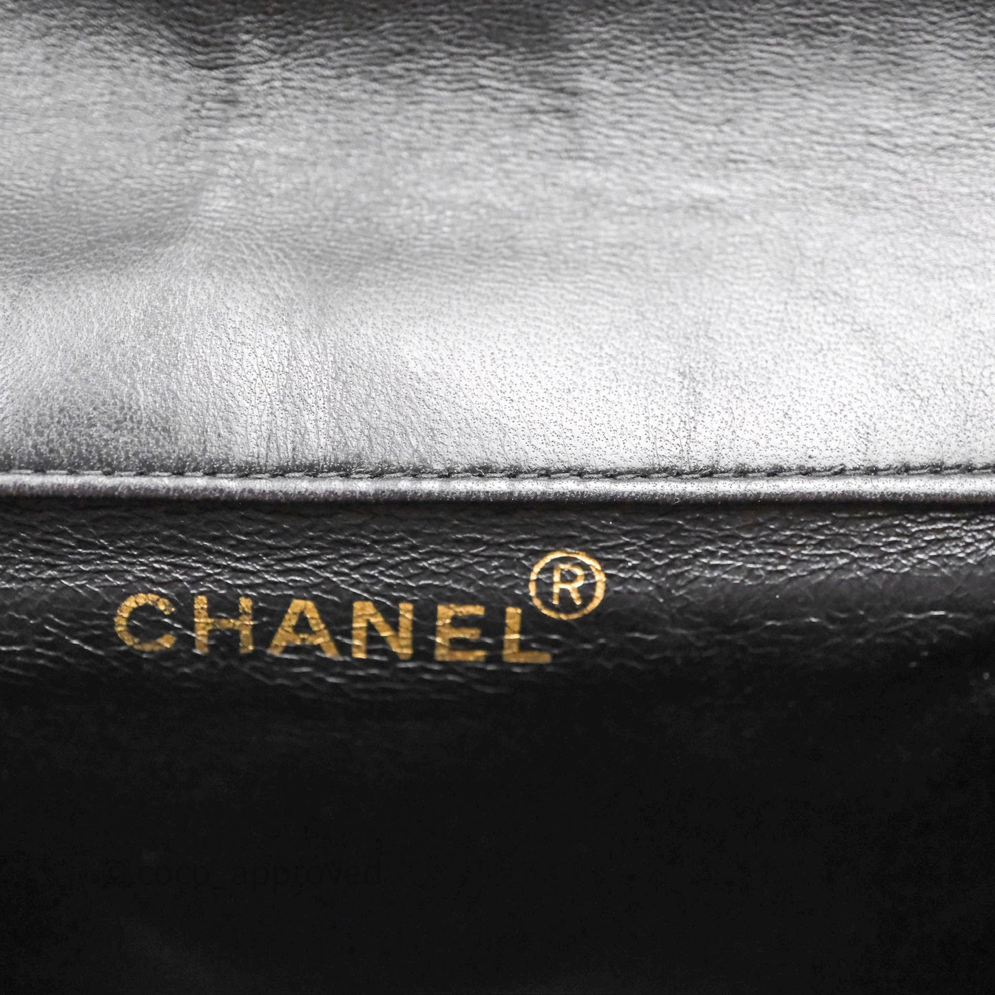 Chanel Vintage CC Duma Backpack Black Lambskin 24K Gold Hardware
