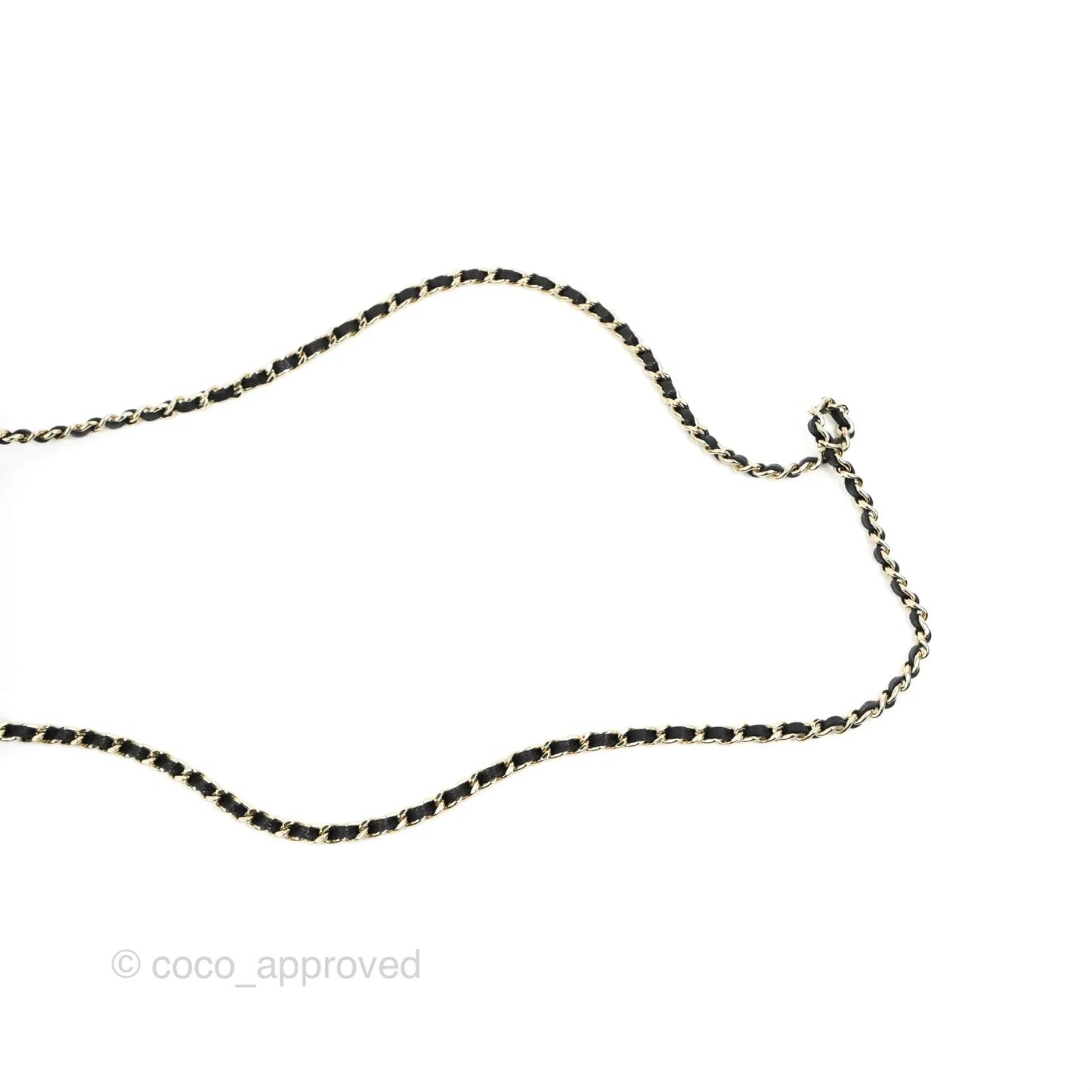 Chanel Classic Vanity with Chain Black Caviar Gold Hardware