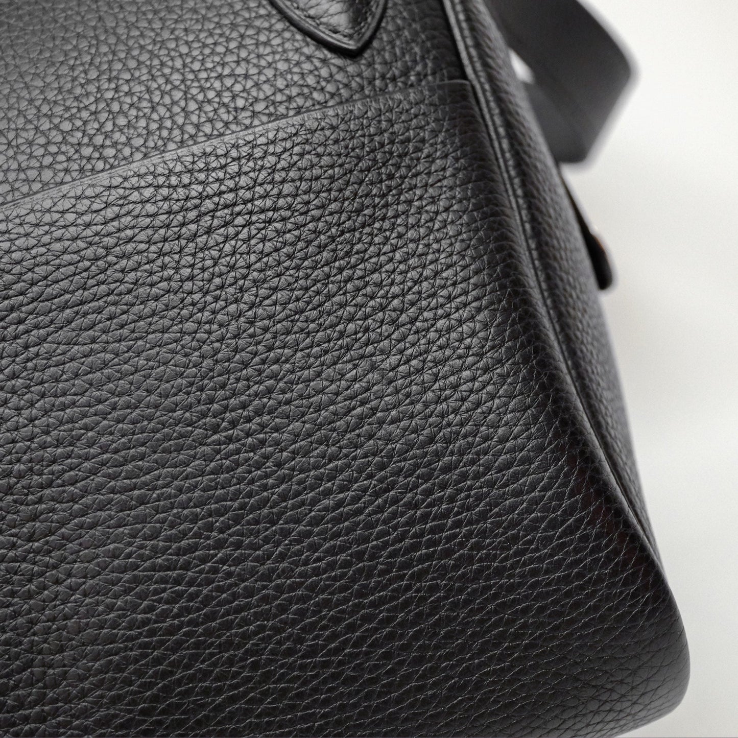 Hermès Lindy 30 Black Noir 89 Clemence Palladium Hardware