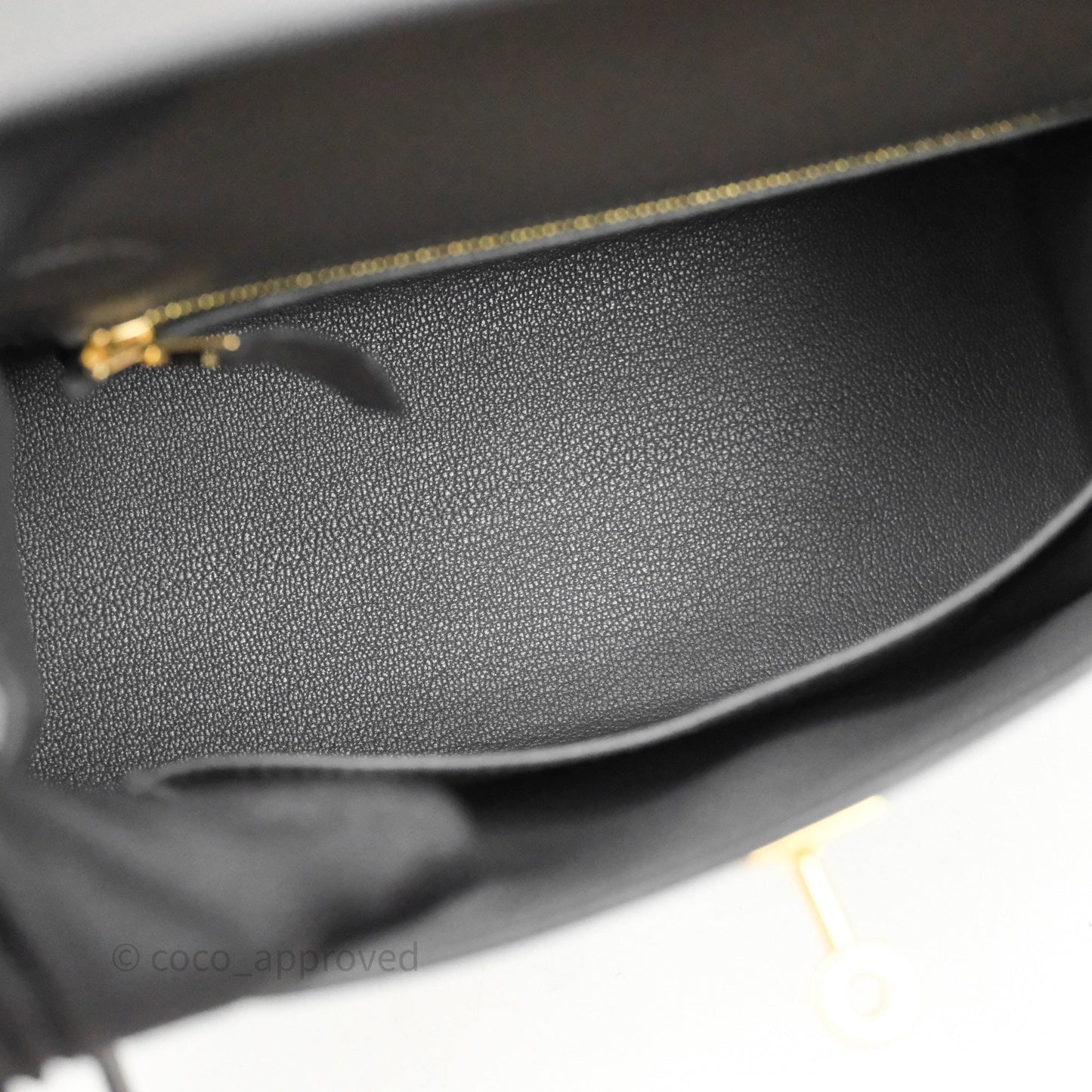 Hermes Kelly 25 Graphite Madame Gold Hardware