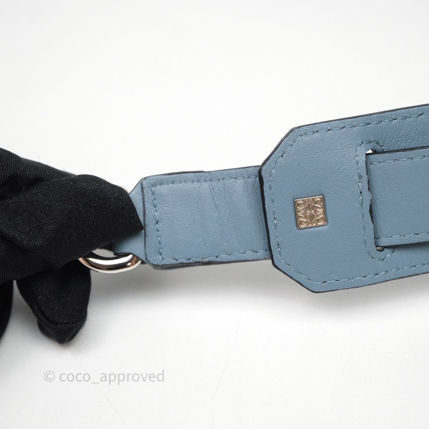 Loewe Medium Puzzle Bag Stone Calfskin Silver Hardware