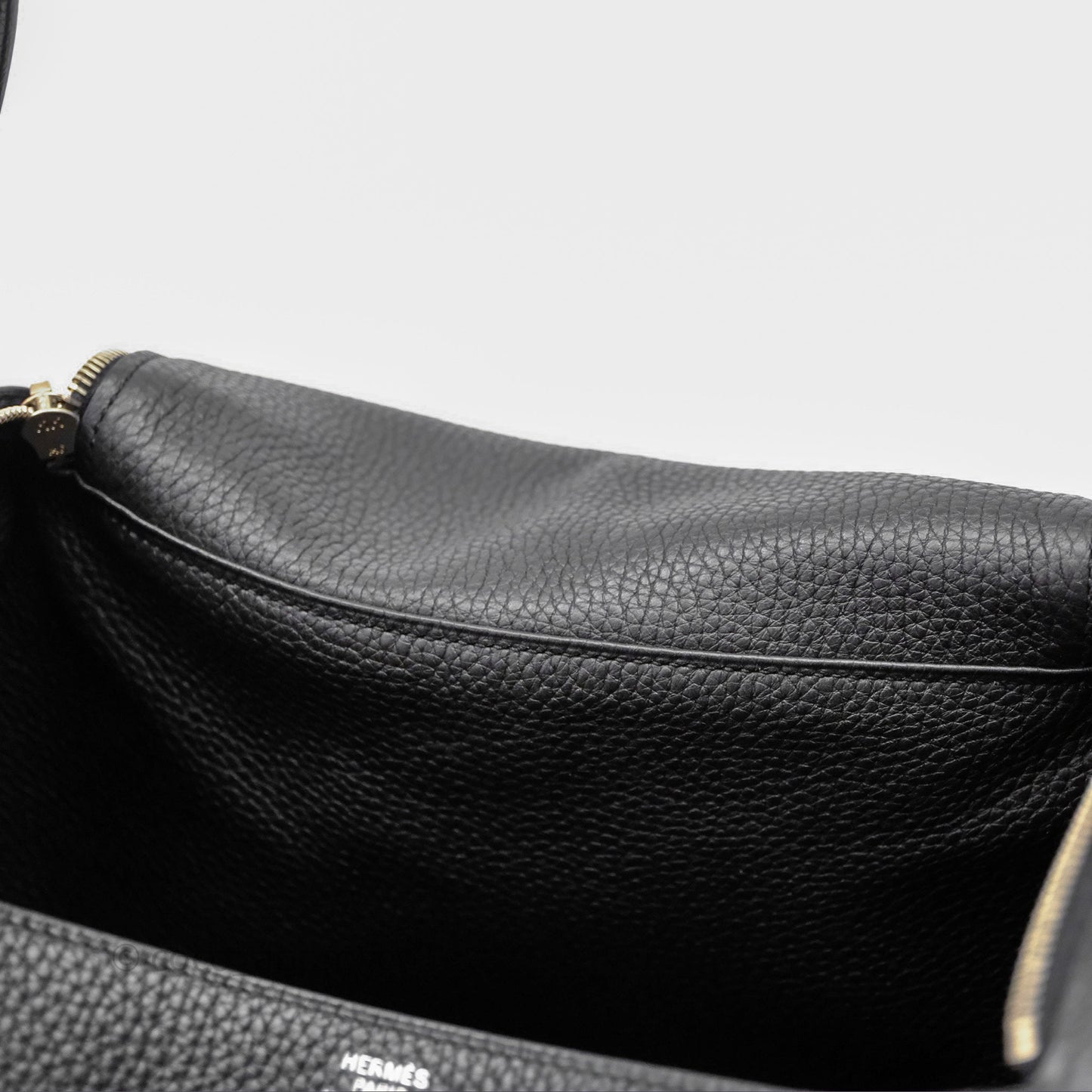 Hermès Lindy 30 Black Noir 89 Clemence Palladium Hardware