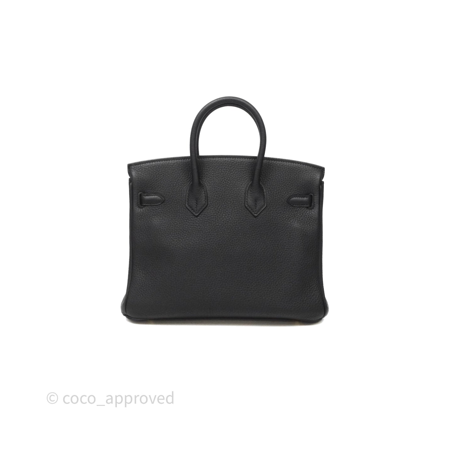 Hermes Birkin 25 Black Togo Gold Hardware