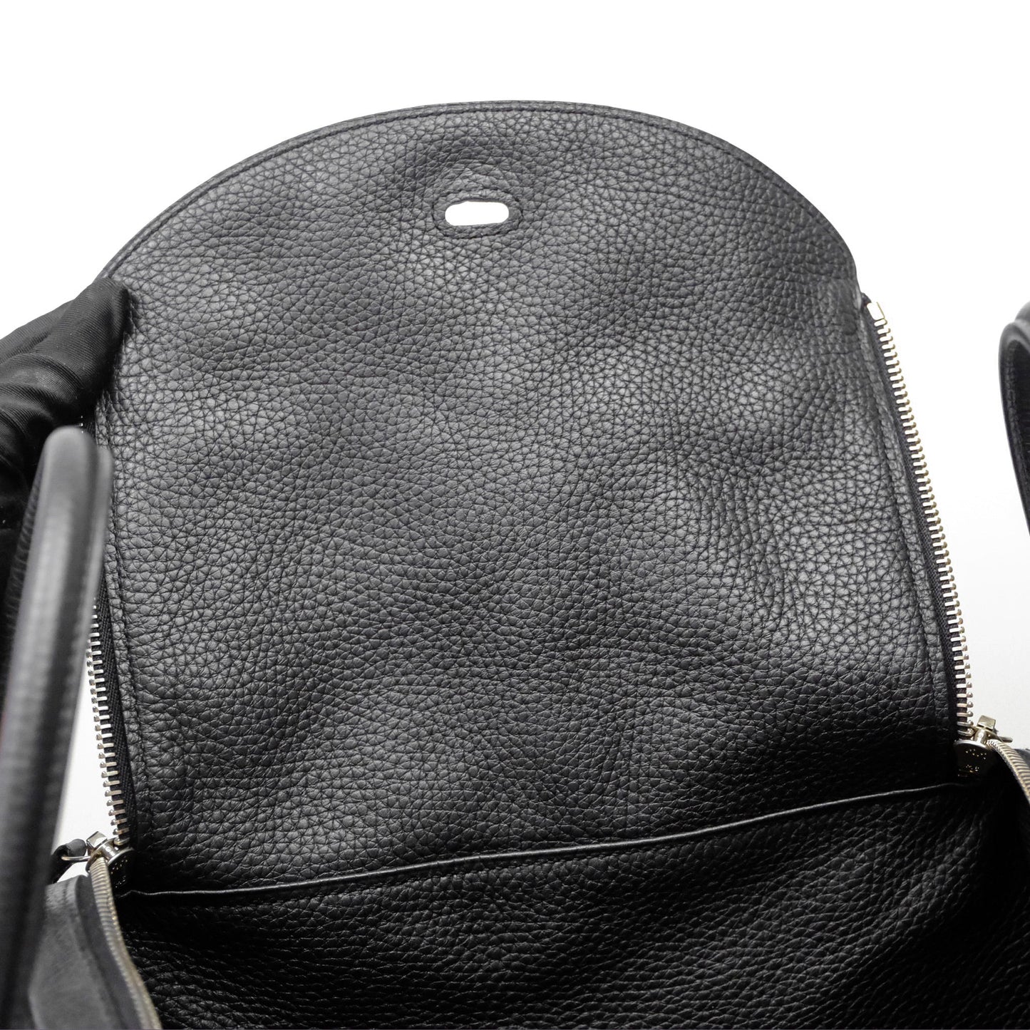 Hermès Lindy 30 Black Noir 89 Clemence Palladium Hardware
