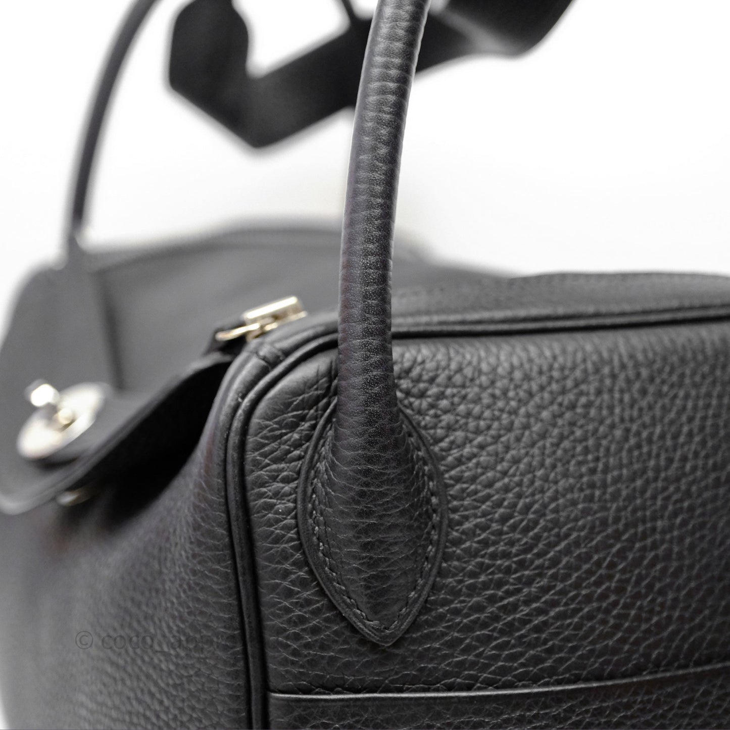 Hermès Lindy 30 Black Noir 89 Clemence Palladium Hardware