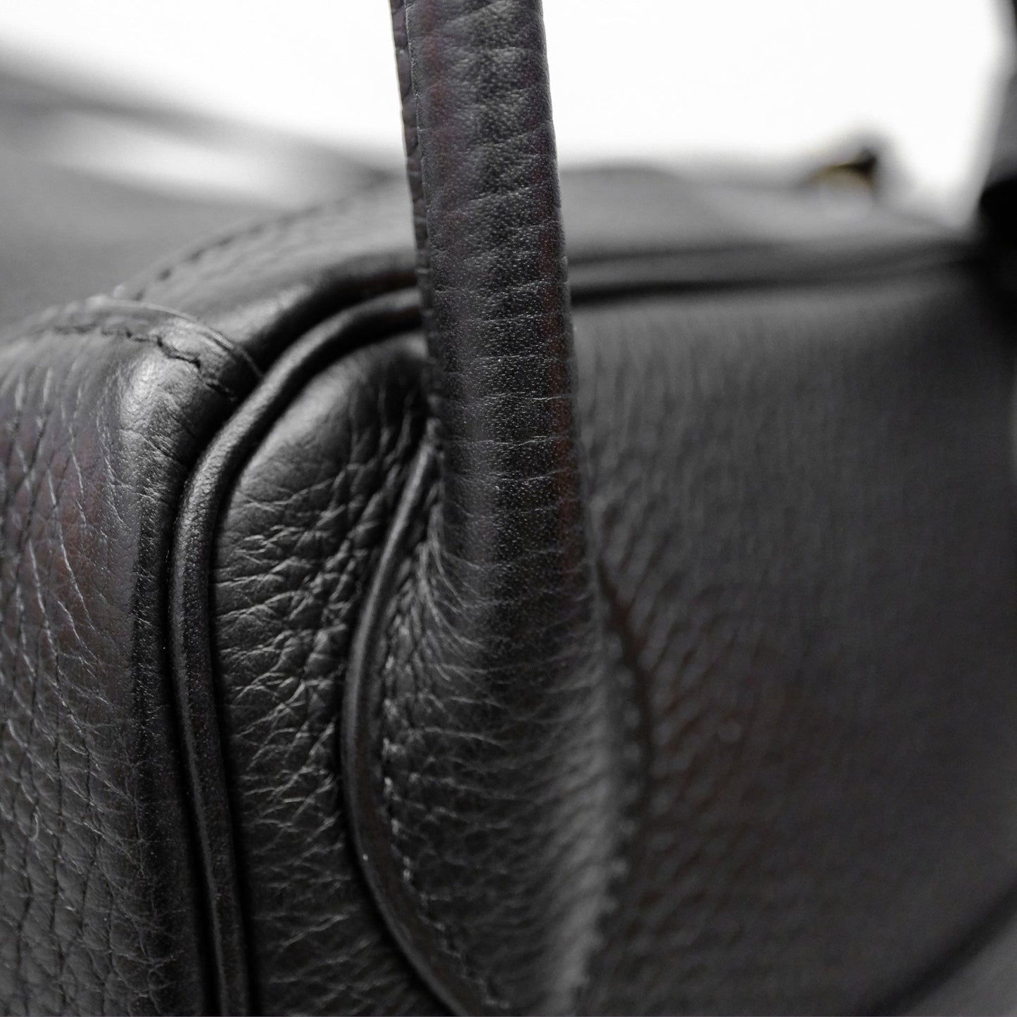Hermès Lindy 30 Black Noir 89 Clemence Palladium Hardware