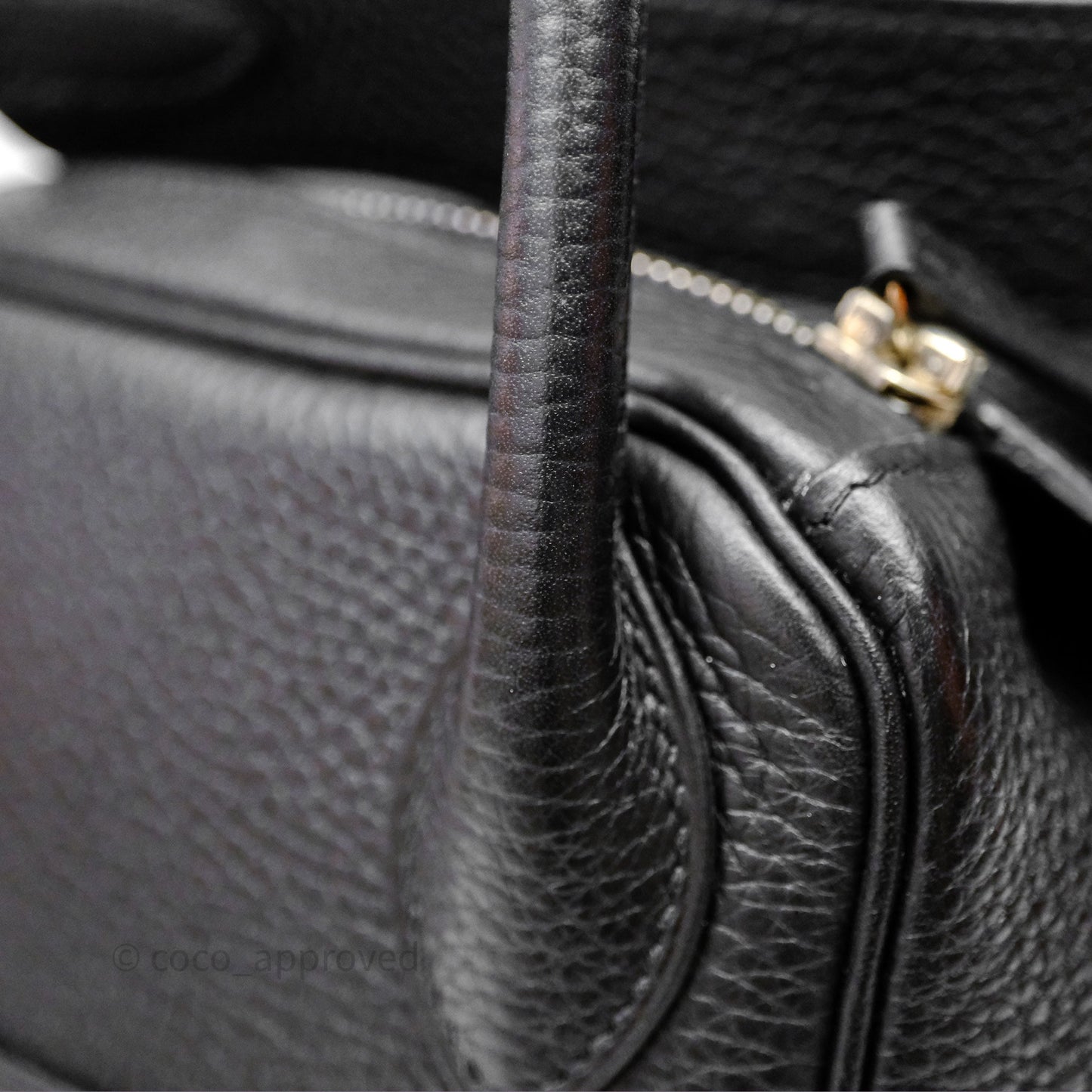 Hermès Lindy 30 Black Noir 89 Clemence Palladium Hardware