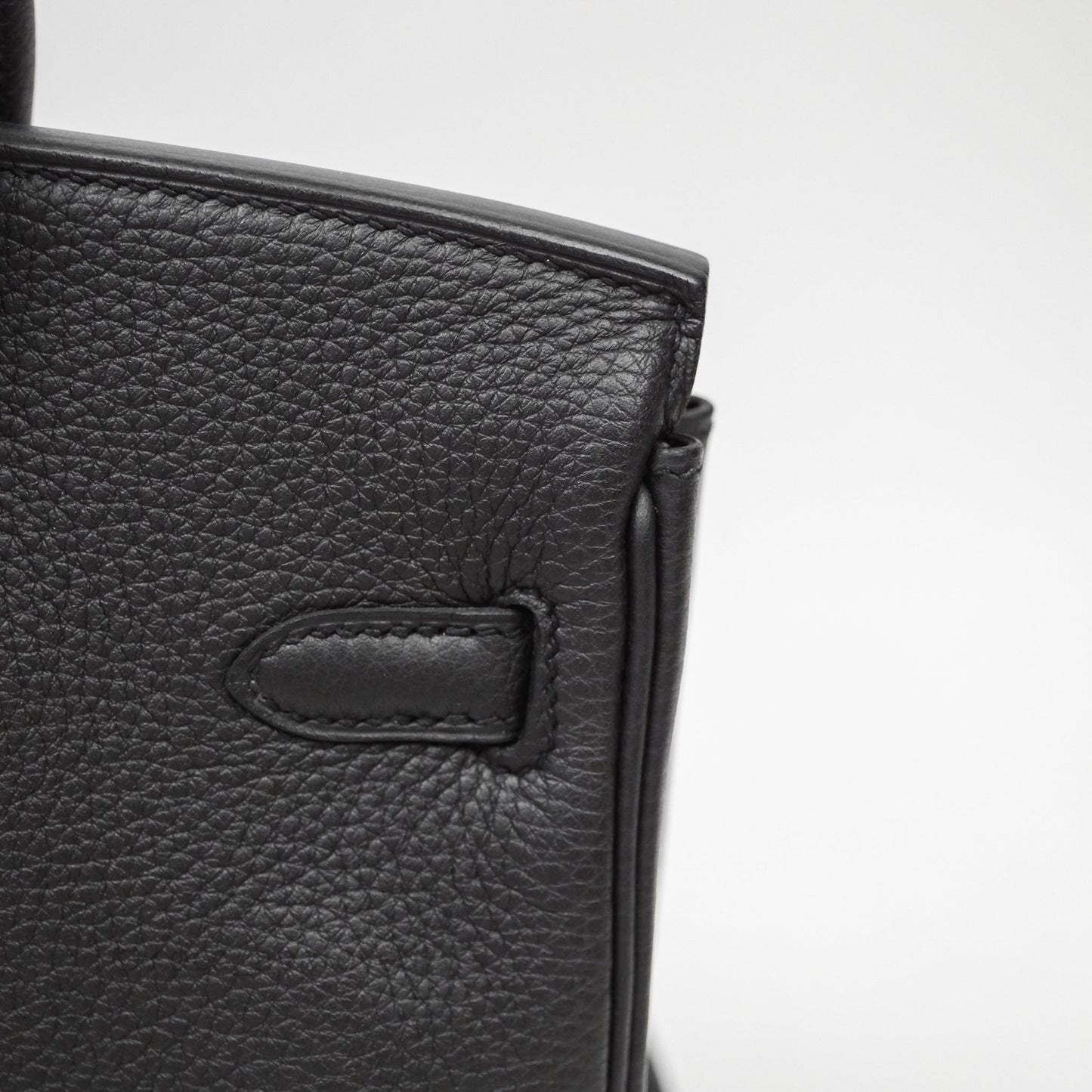 Hermes Birkin 25 Black Togo Gold Hardware