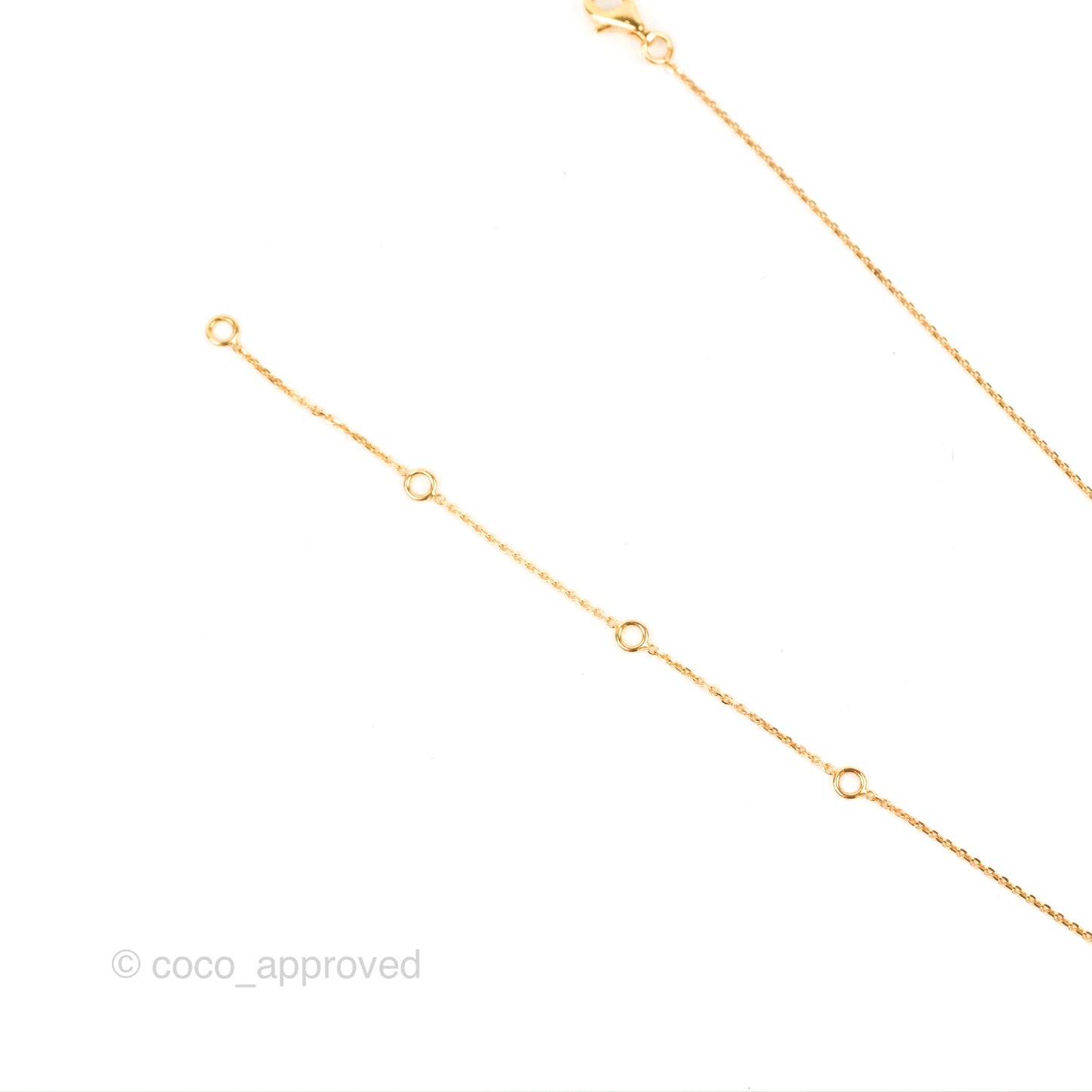 Chanel Extrait De Camelia Necklace Pink Gold