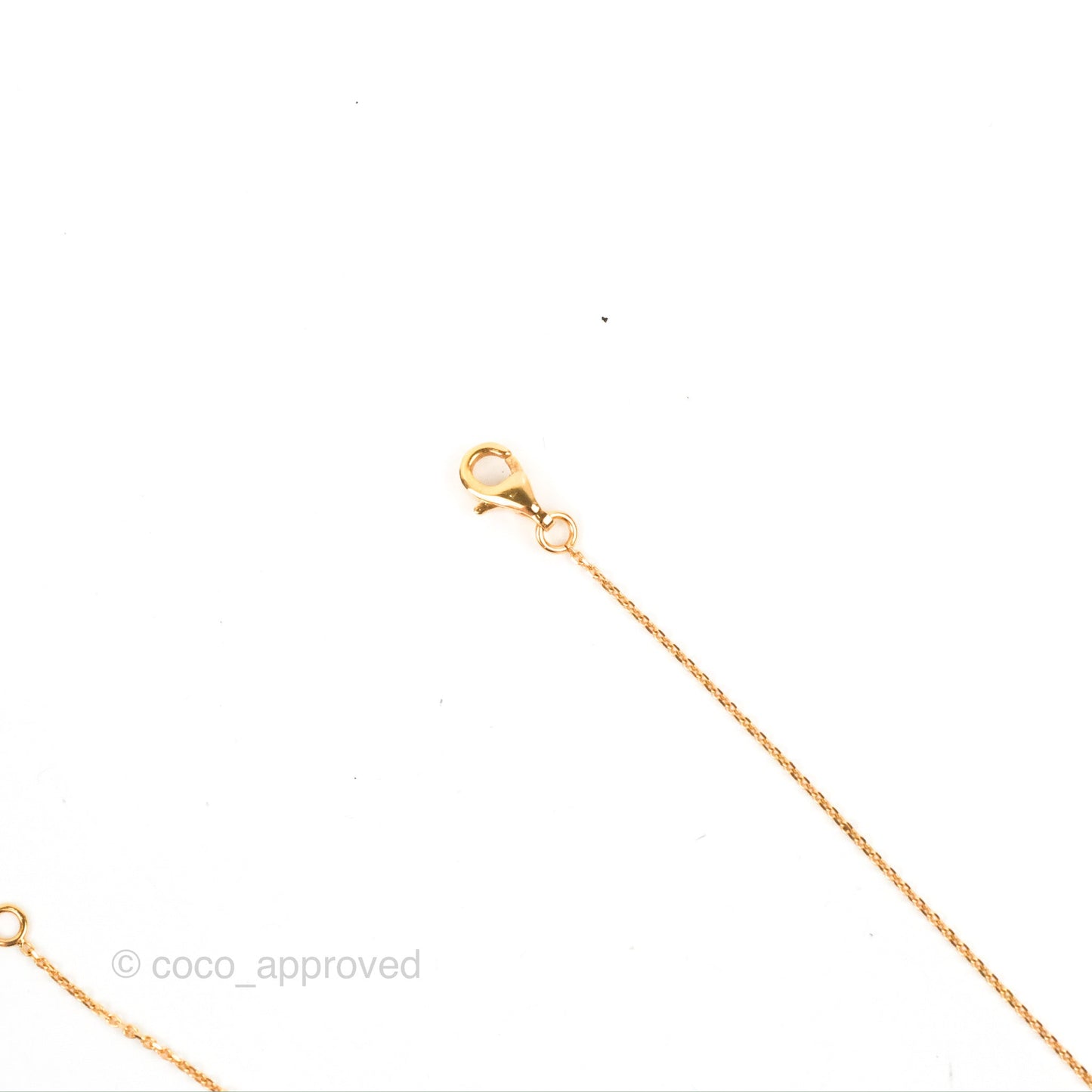 Chanel Extrait De Camelia Necklace Pink Gold