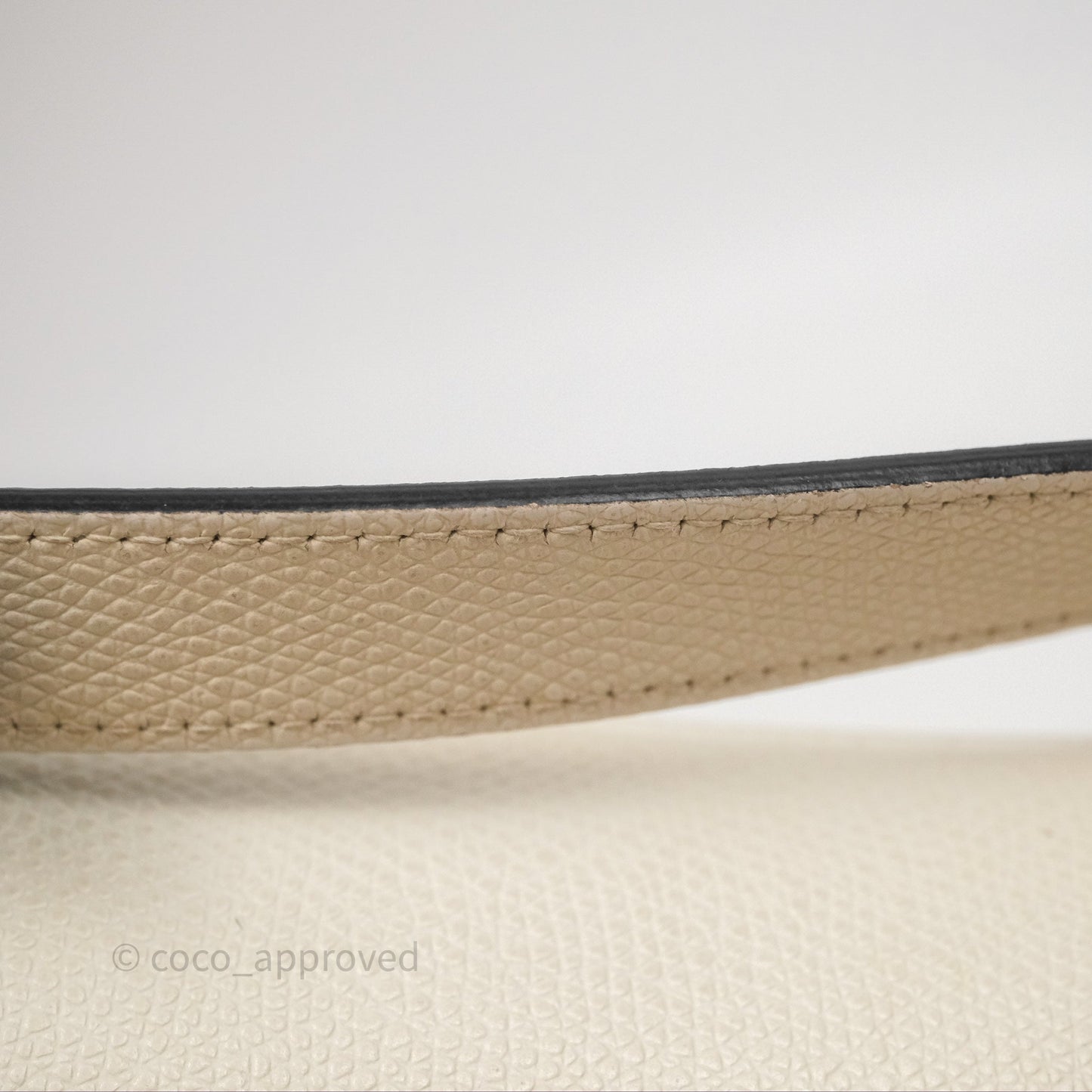 Christian Dior Saddle Bag White Grained Calfskin Gold Hardware
