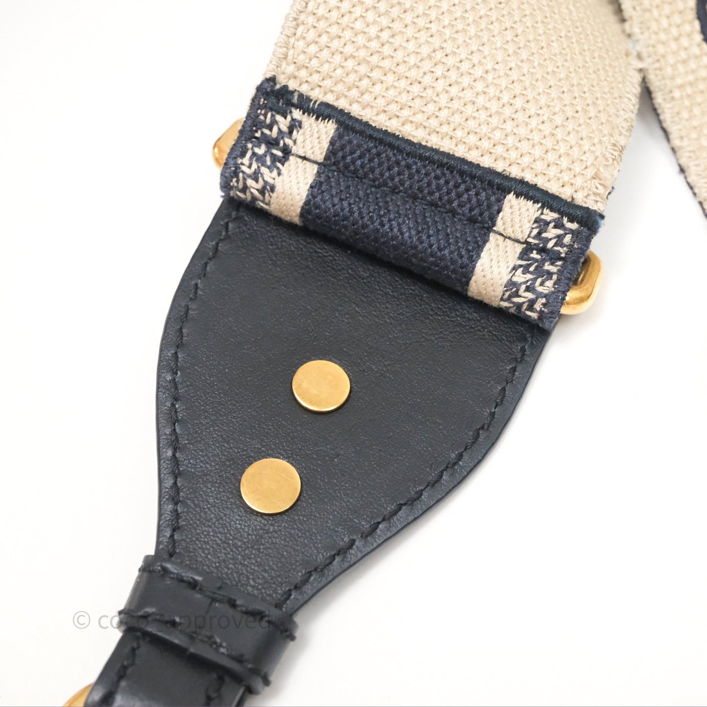 Christian Dior Saddle Bag White Grained Calfskin Gold Hardware