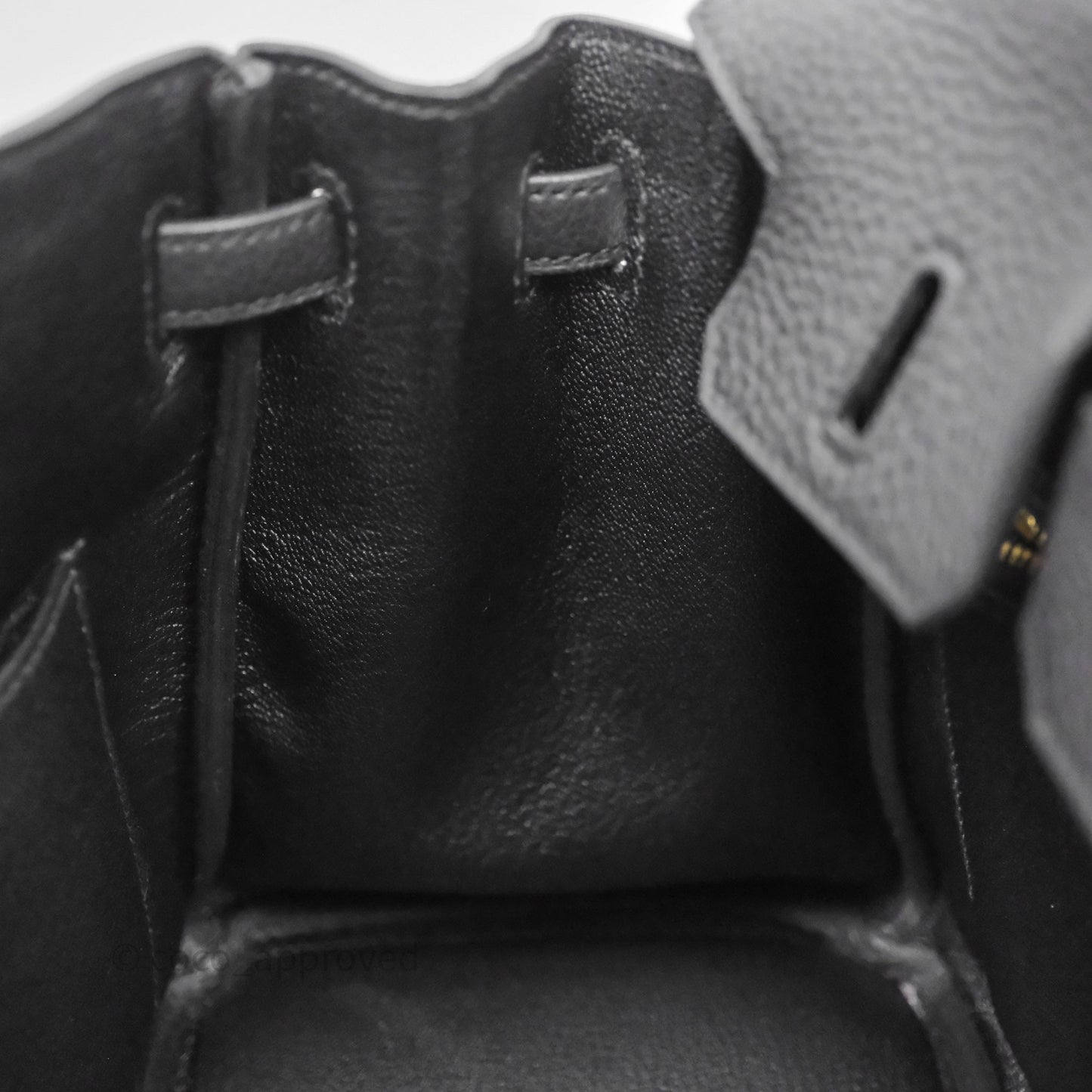 Hermes Birkin 25 Black Togo Gold Hardware