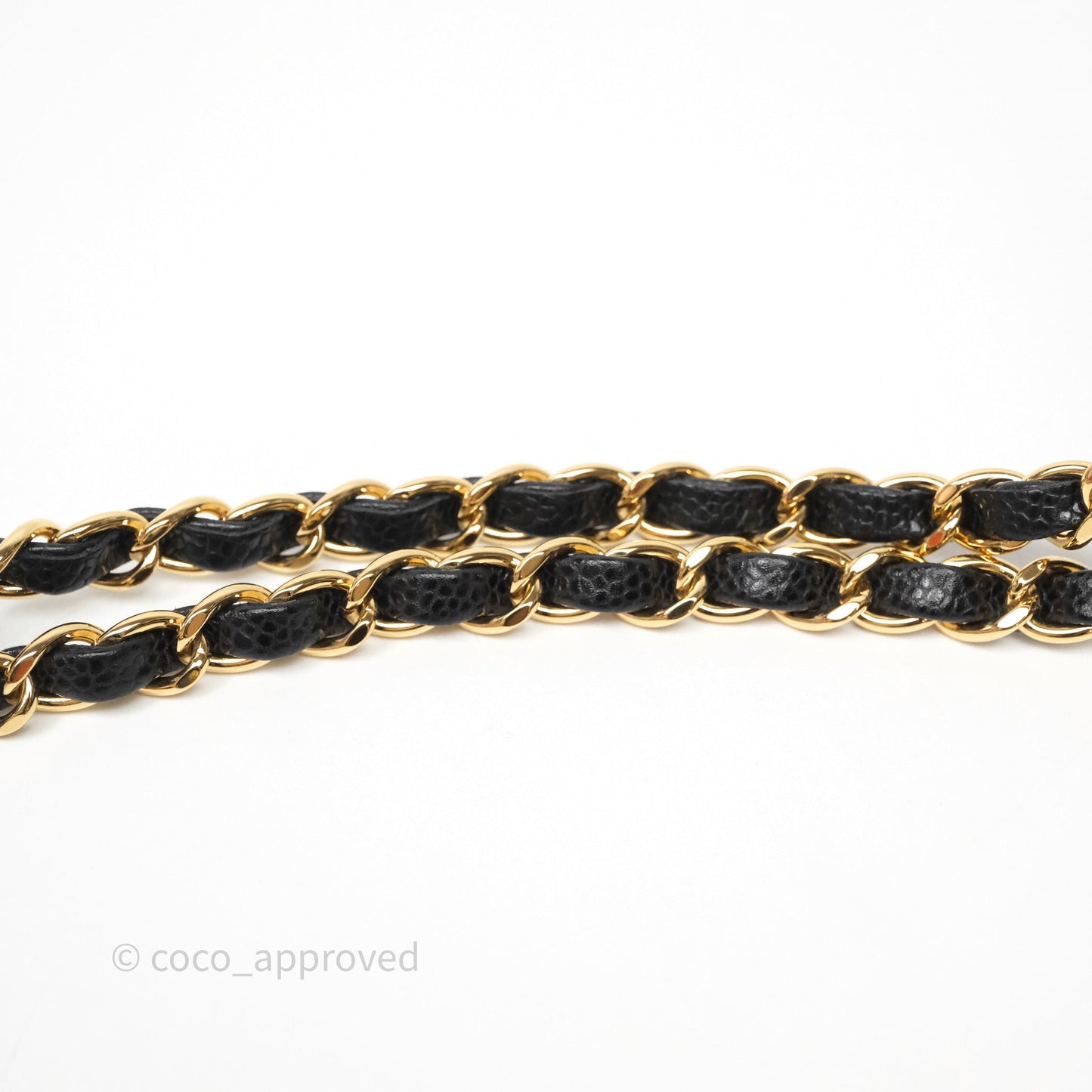Chanel Small Classic Flap Quilted Black Caviar Gold Hardware