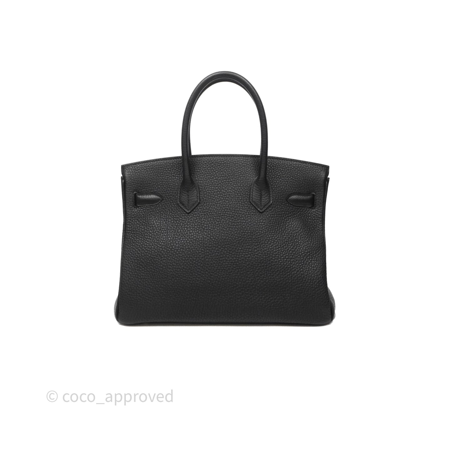 Hermès Birkin 30 Black Noir 89 Togo Gold Hardware
