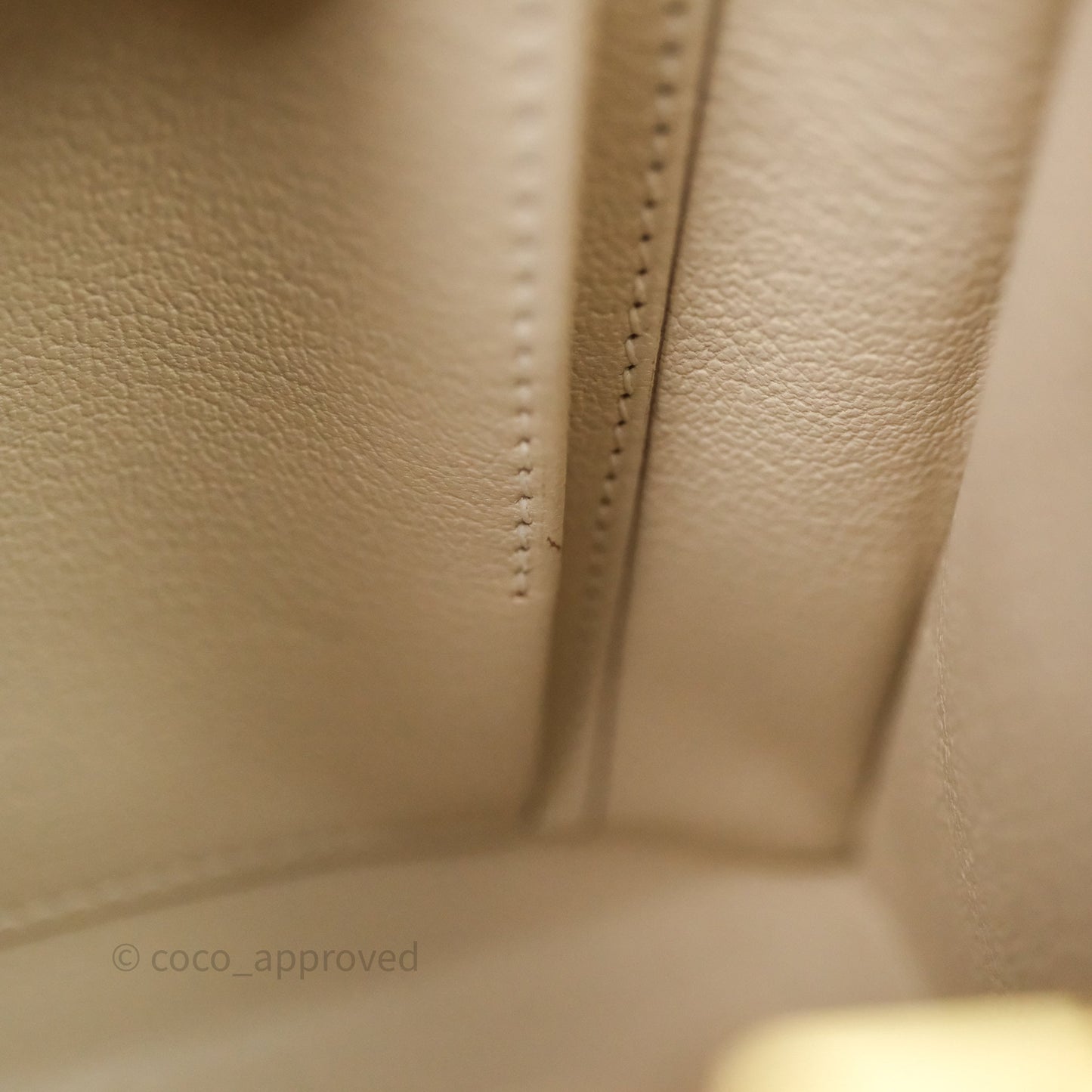 Hermes Kelly 25 Craie Epsom Gold Hardware