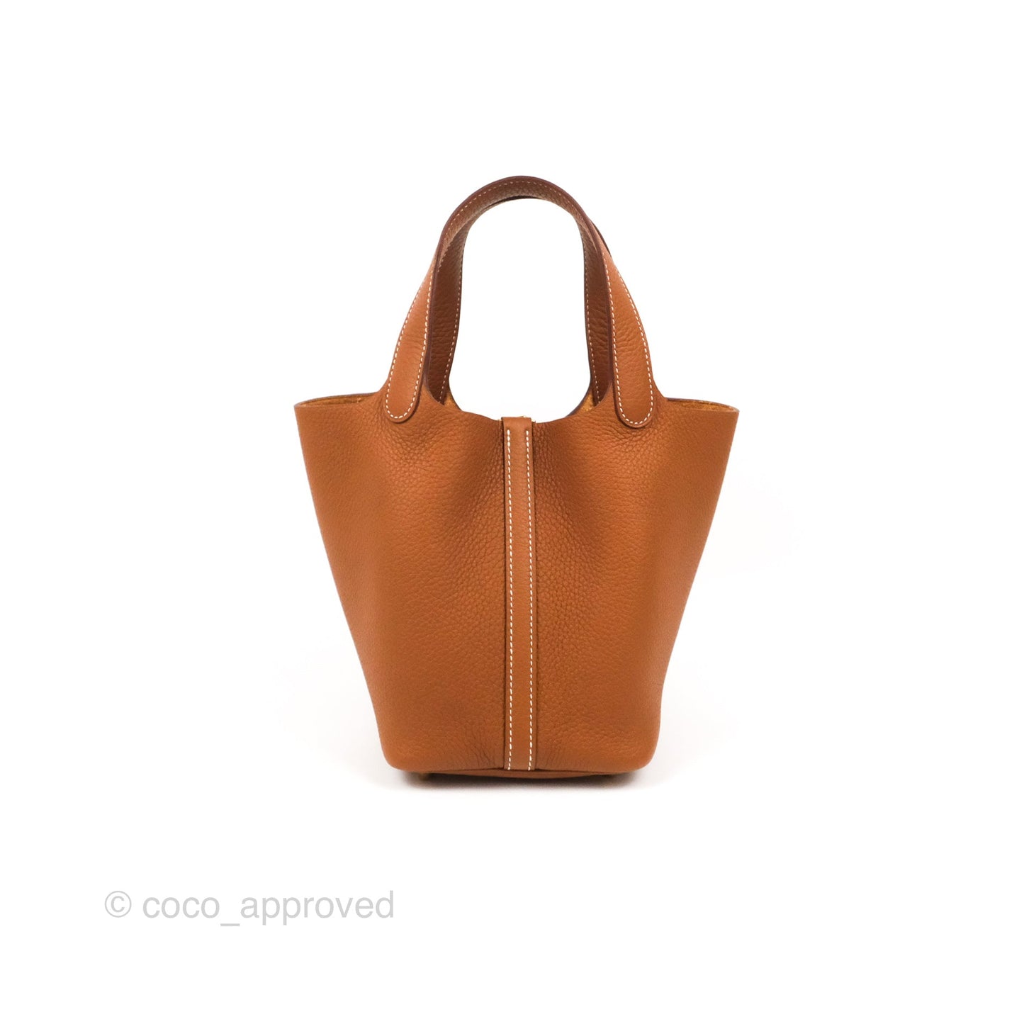 Hermès Picotin 18 Gold Clemence Gold Hardware