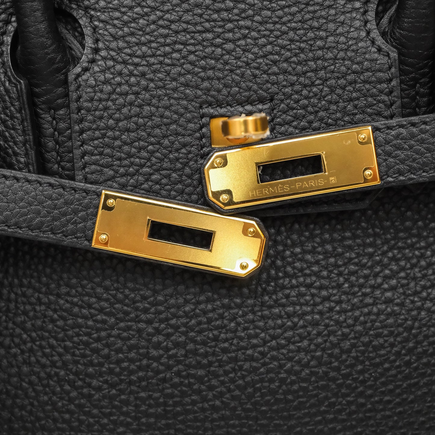 Hermès Birkin 30 Black Noir 89 Togo Gold Hardware