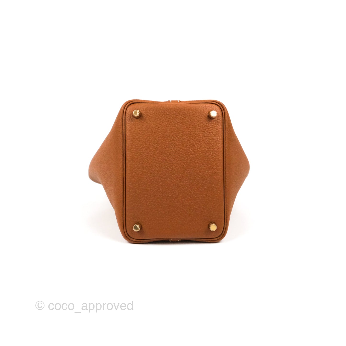 Hermès Picotin 18 Gold Clemence Gold Hardware