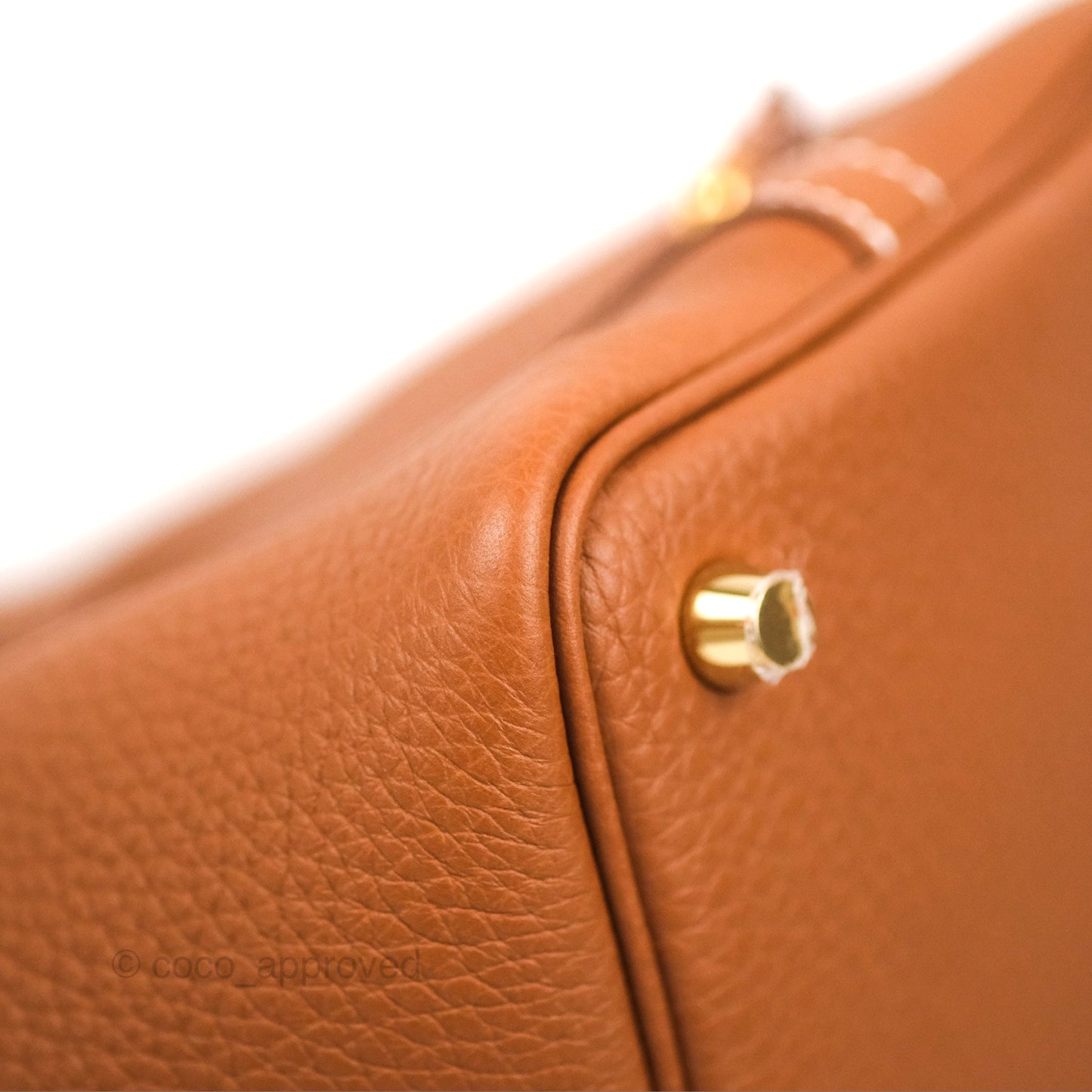 Hermès Picotin 18 Gold Clemence Gold Hardware