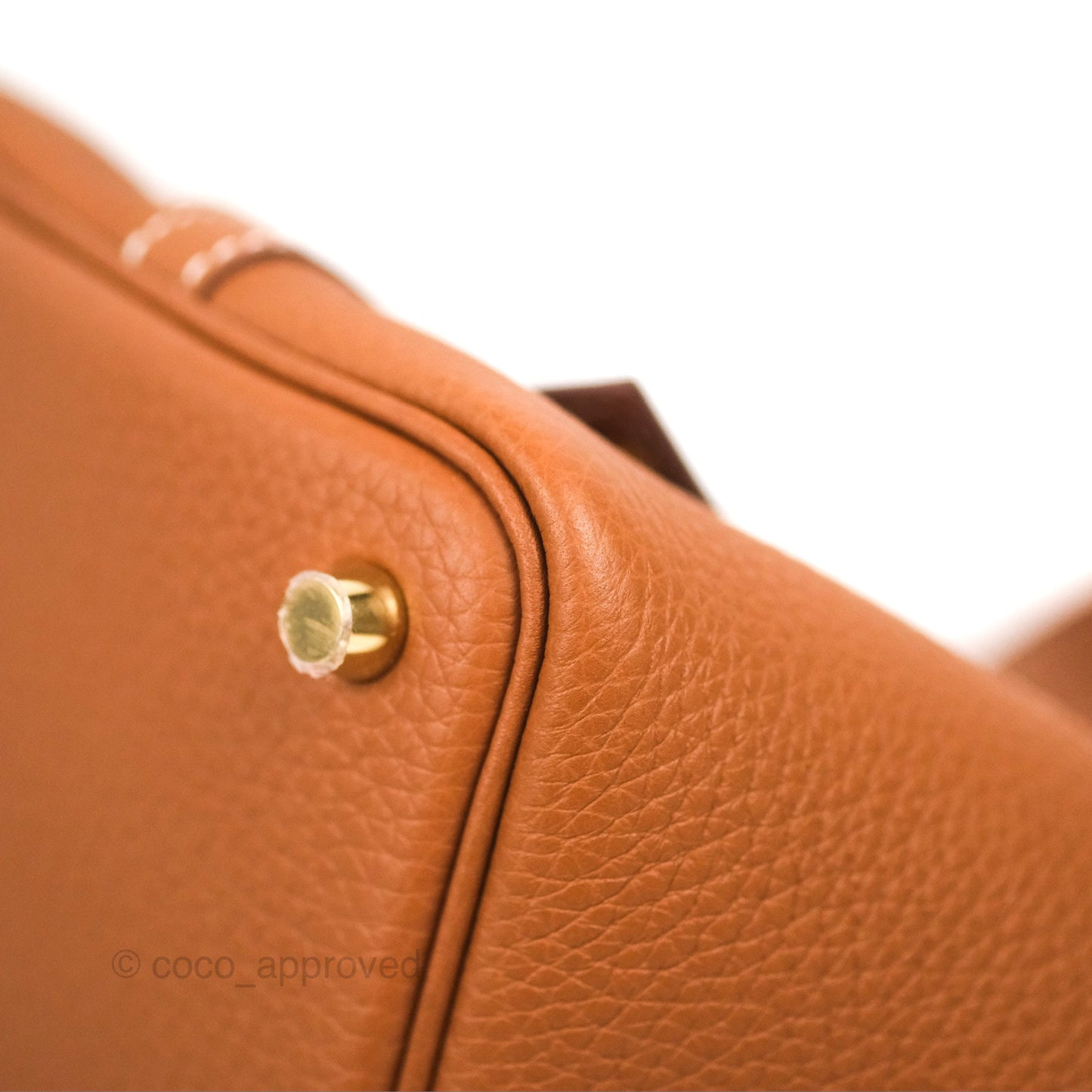 Hermès Picotin 18 Gold Clemence Gold Hardware
