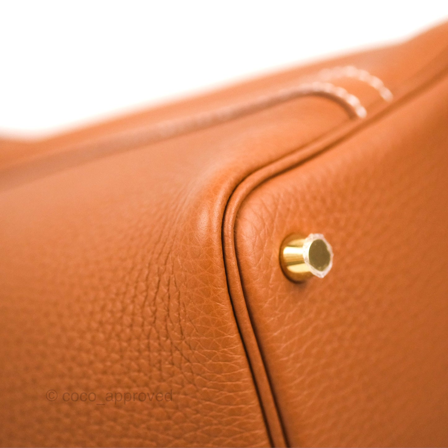 Hermès Picotin 18 Gold Clemence Gold Hardware