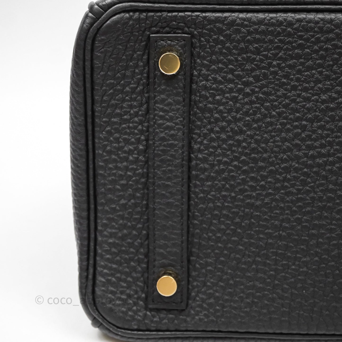 Hermès Birkin 30 Black Noir 89 Togo Gold Hardware