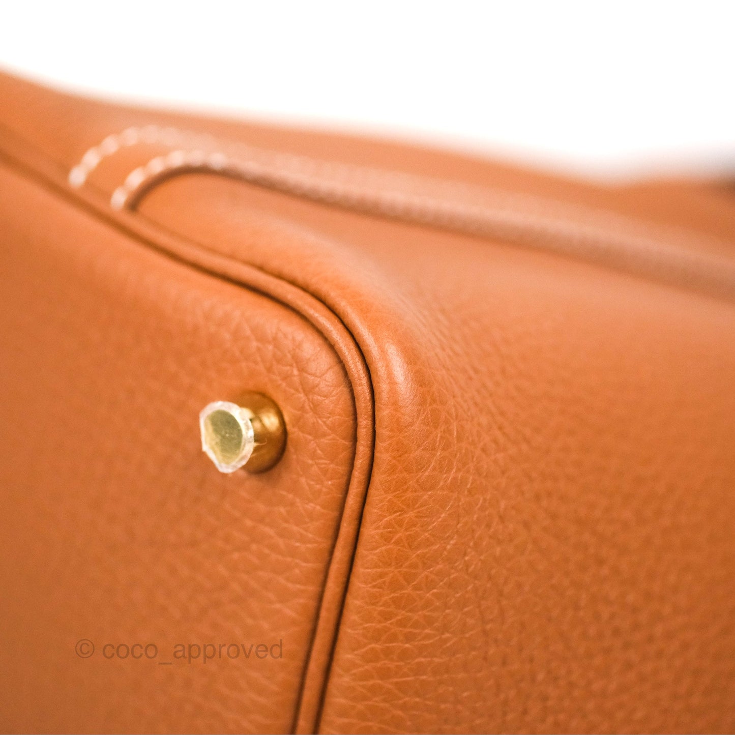 Hermès Picotin 18 Gold Clemence Gold Hardware