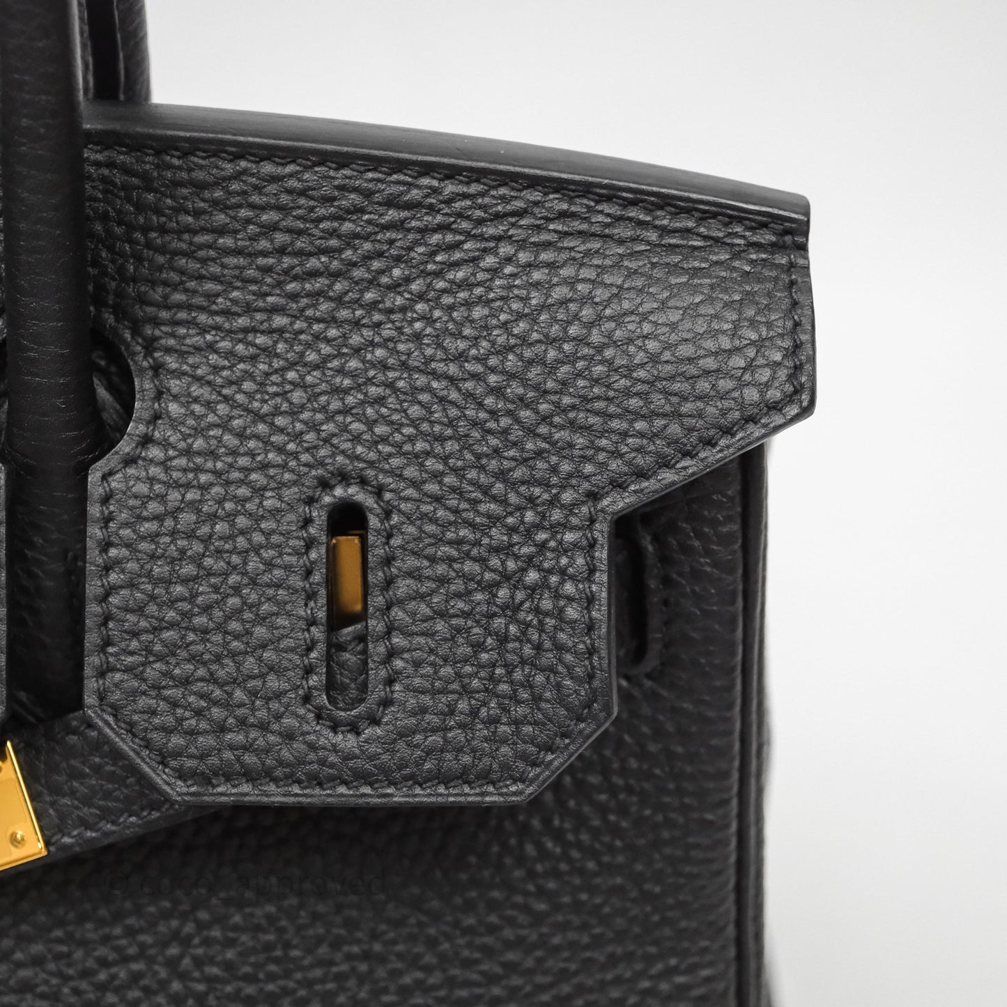 Hermès Birkin 30 Black Noir 89 Togo Gold Hardware